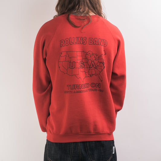 Vintage 1990 Rollins Band Destroy Tour Sweatshirt