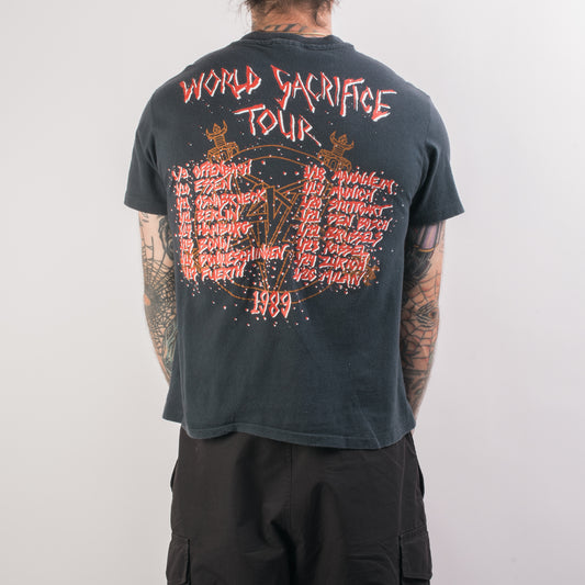 Vintage 1989 Slayer Slaytanic Wehrmacht Tour T-Shirt