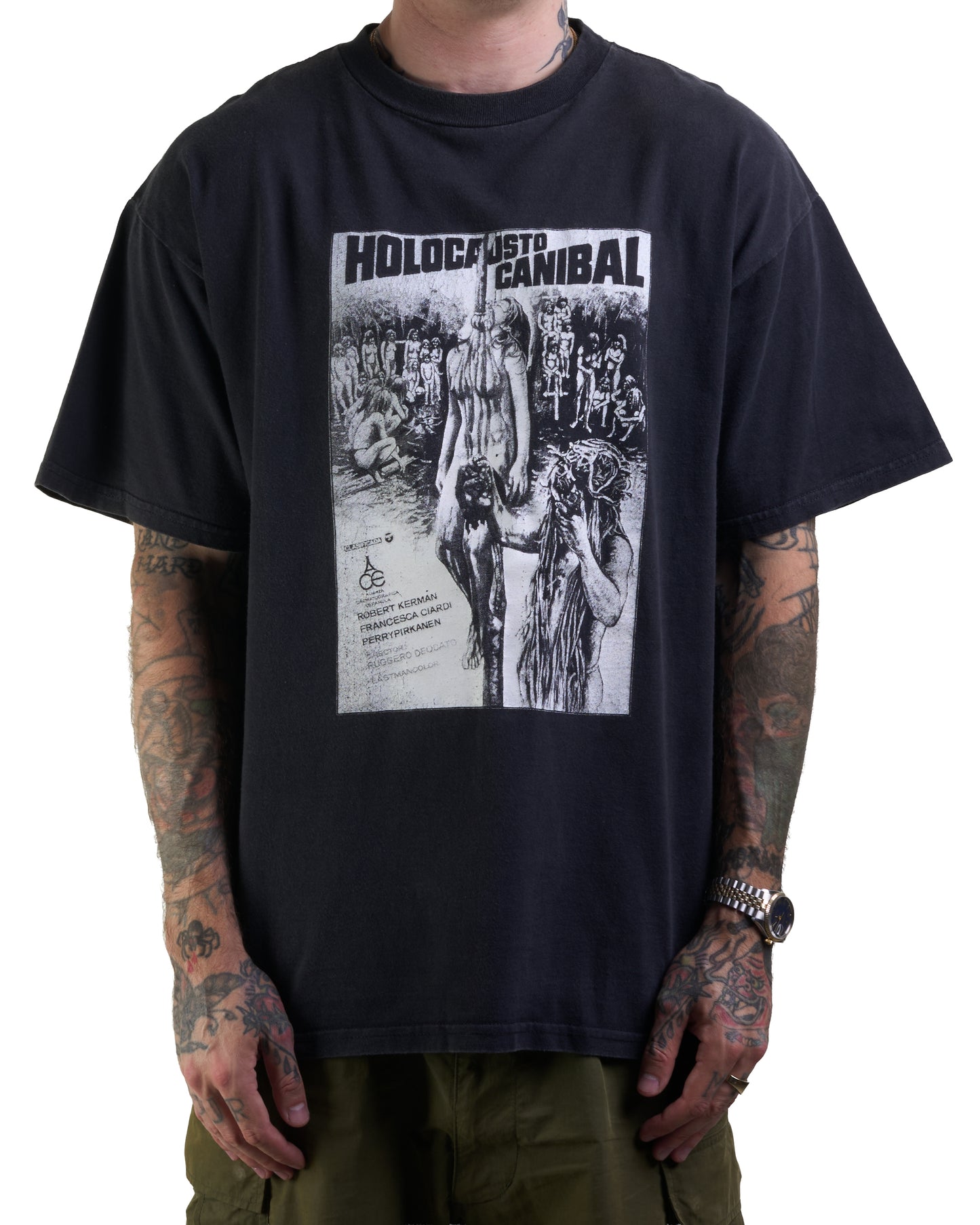 Vintage 90’s Cannibal Holocaust T-Shirt