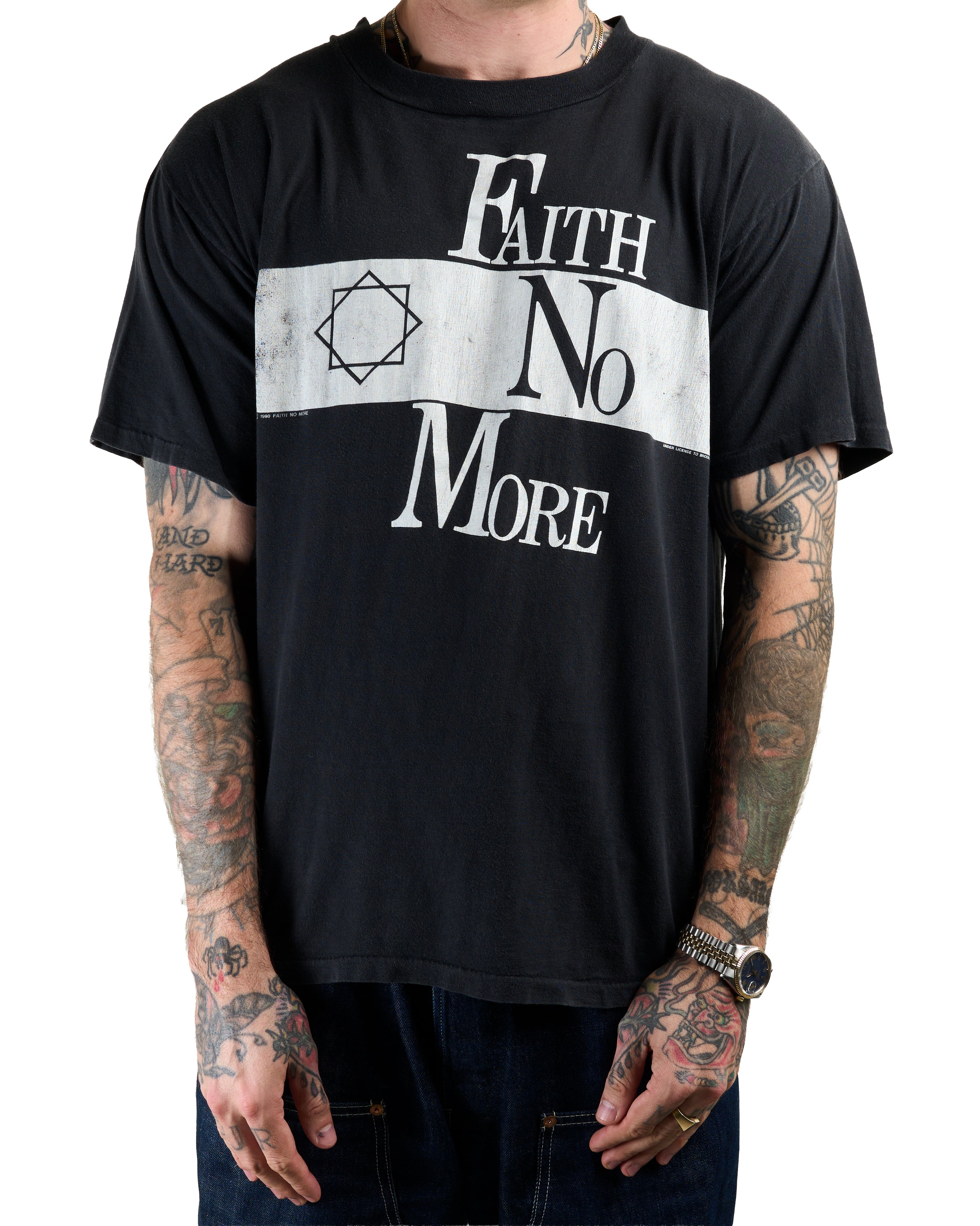 Vintage 1990 Faith No More The Real Thing Tour T-Shirt – Mills