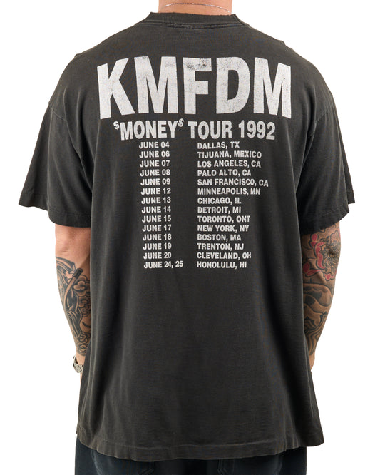 Vintage 1992 KMFDM Money Tour T-Shirt