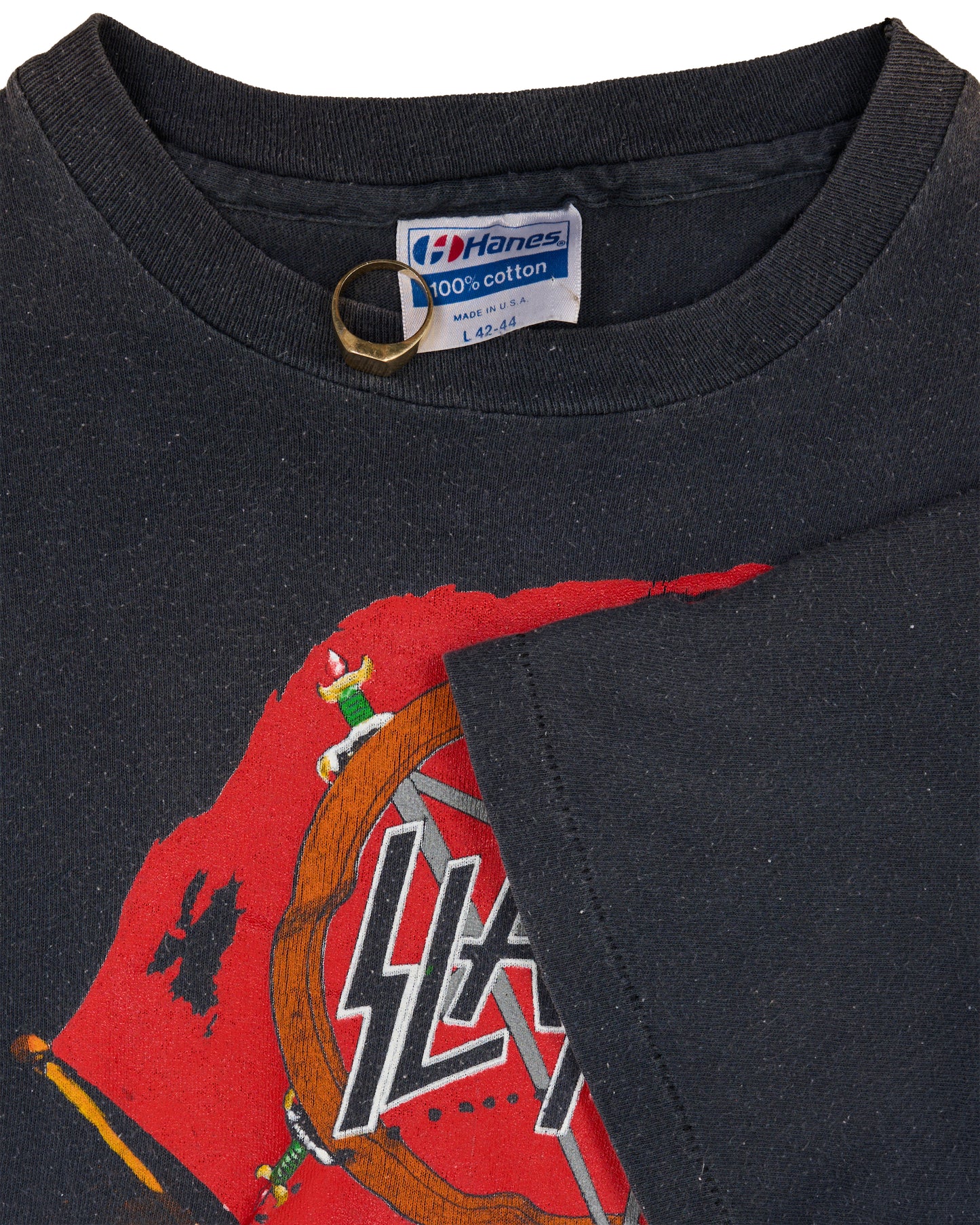 Vintage 1989 Slayer World Sacrifice T-Shirt