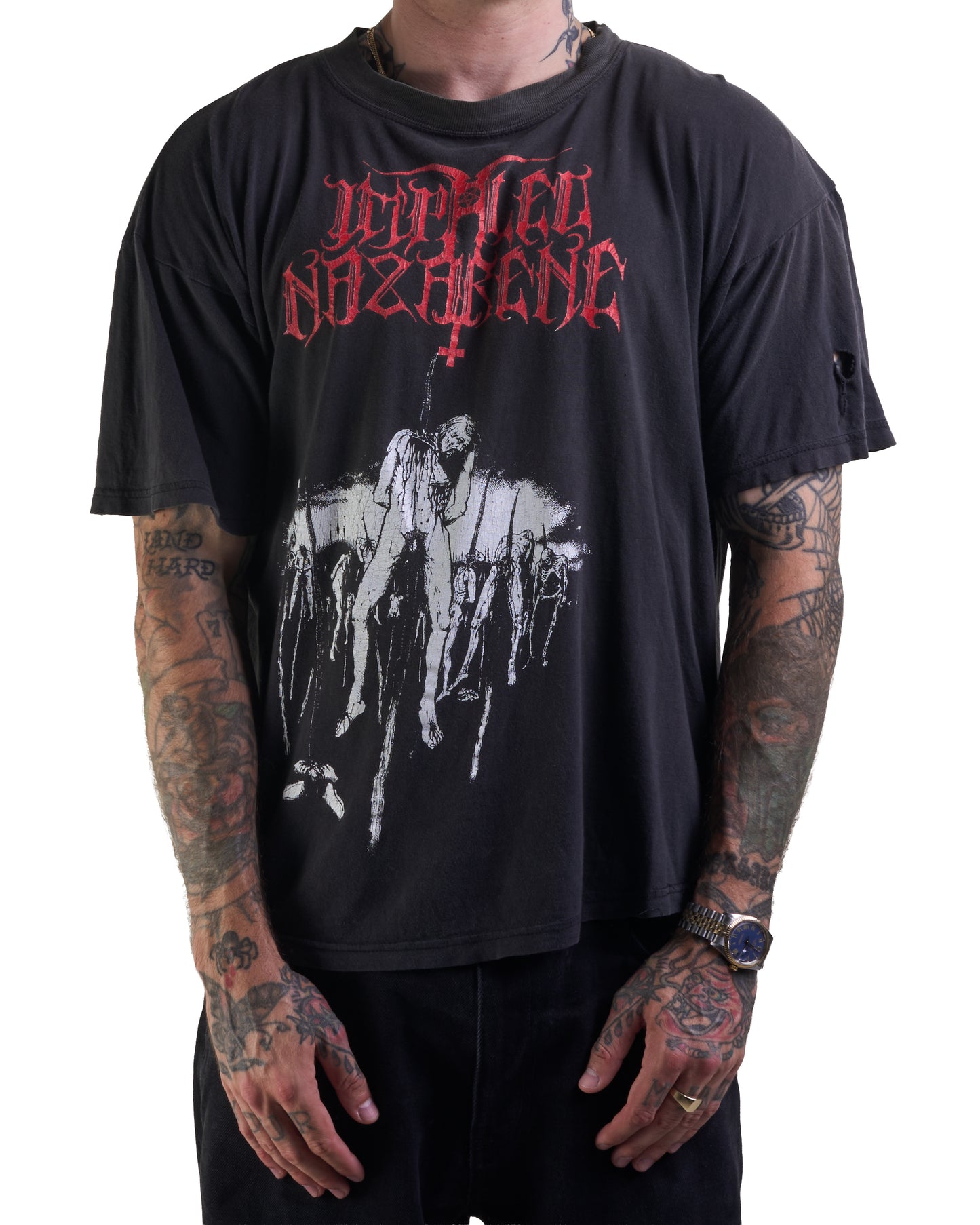 Vintage 90’s Impaled Nazarene Kill For Satan T-Shirt