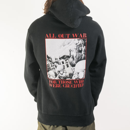 Vintage 90’s All Out War For Those Who Were Crucified Hoodie