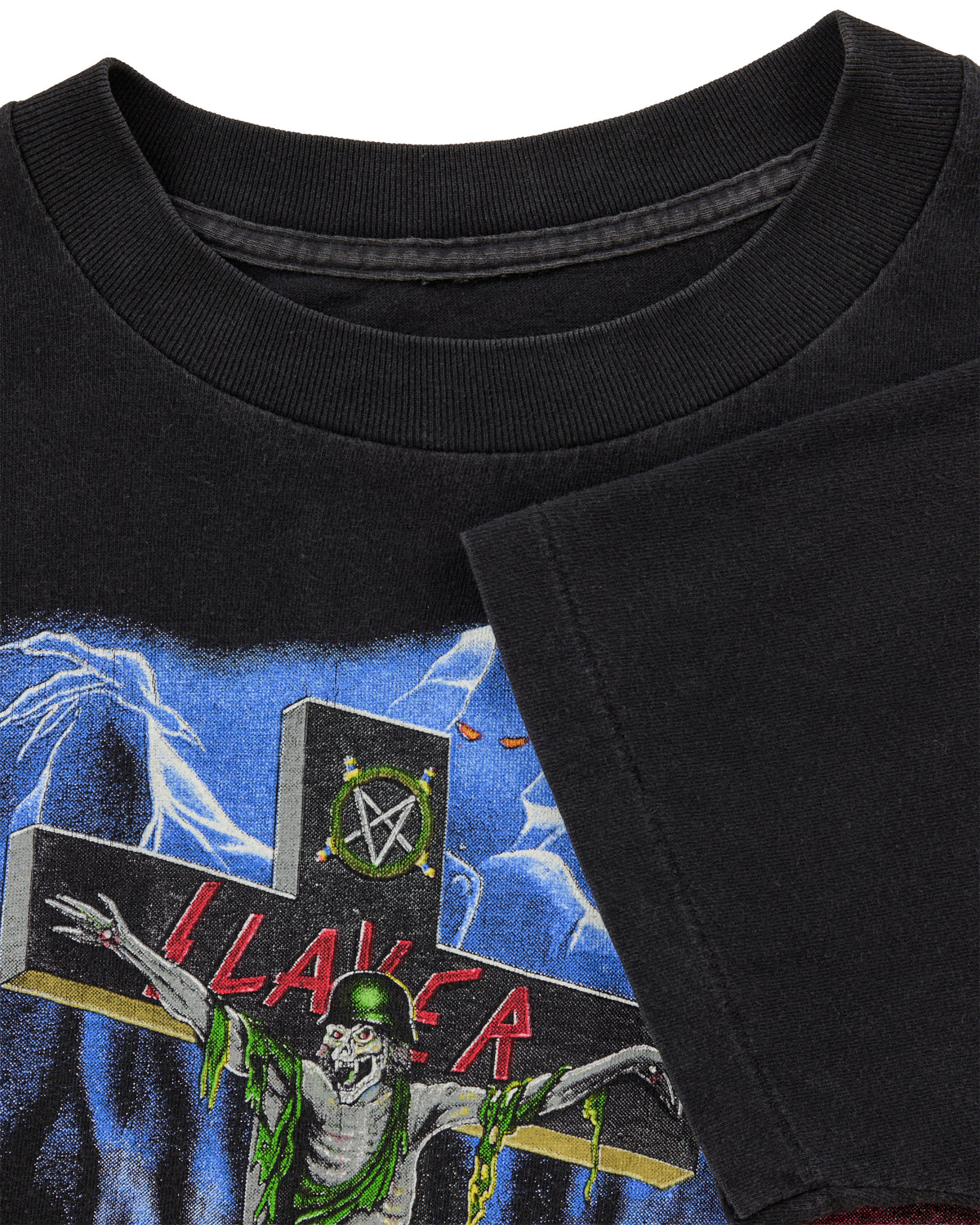 Vintage 1991 Slayer Touring In The Abyss T-Shirt