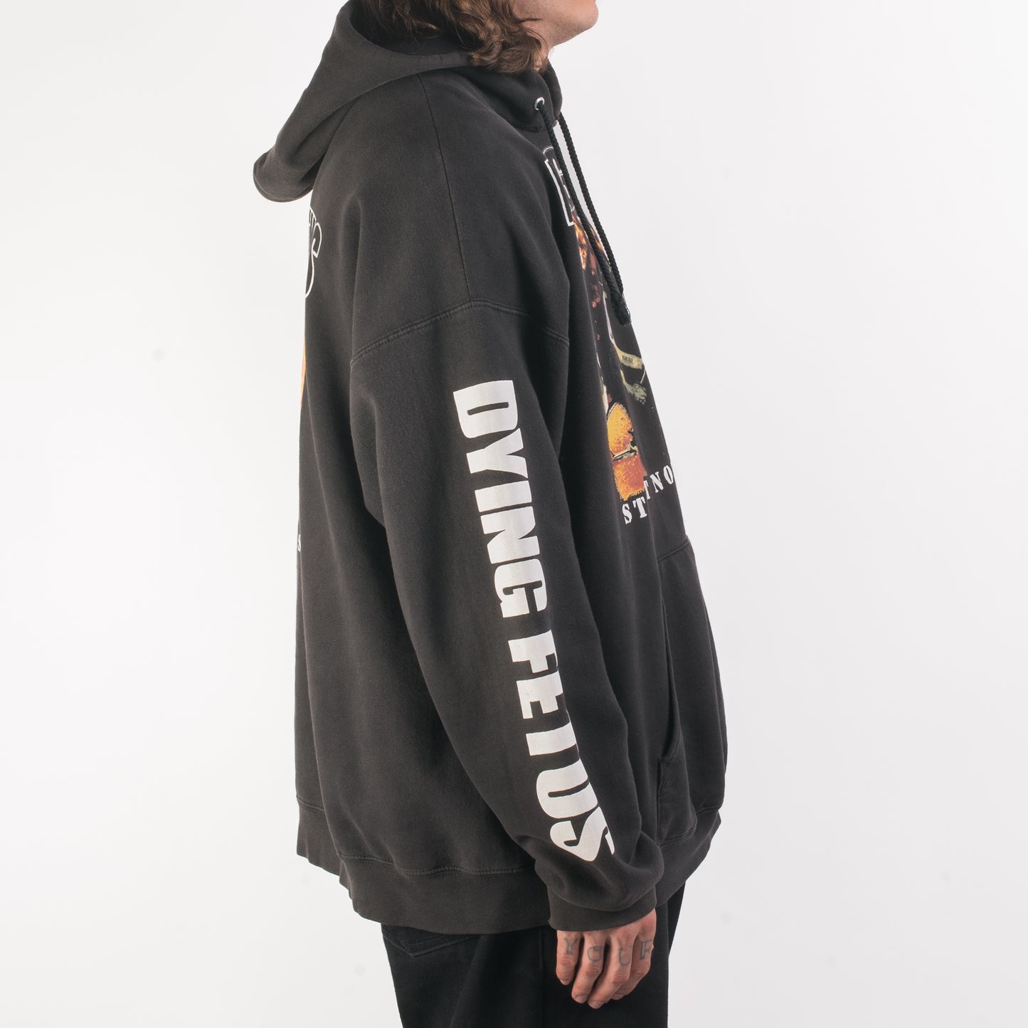 Vintage Dying Fetus Stop At Nothing Hoodie