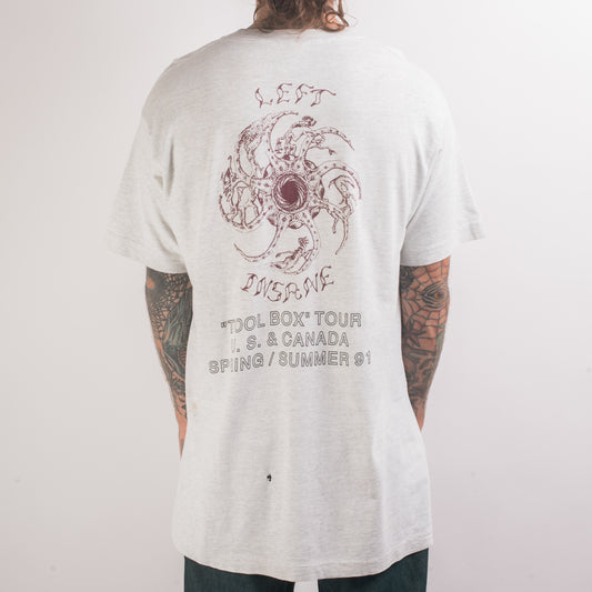 Vintage 1991 Left Insane Tool Box Tour T-Shirt