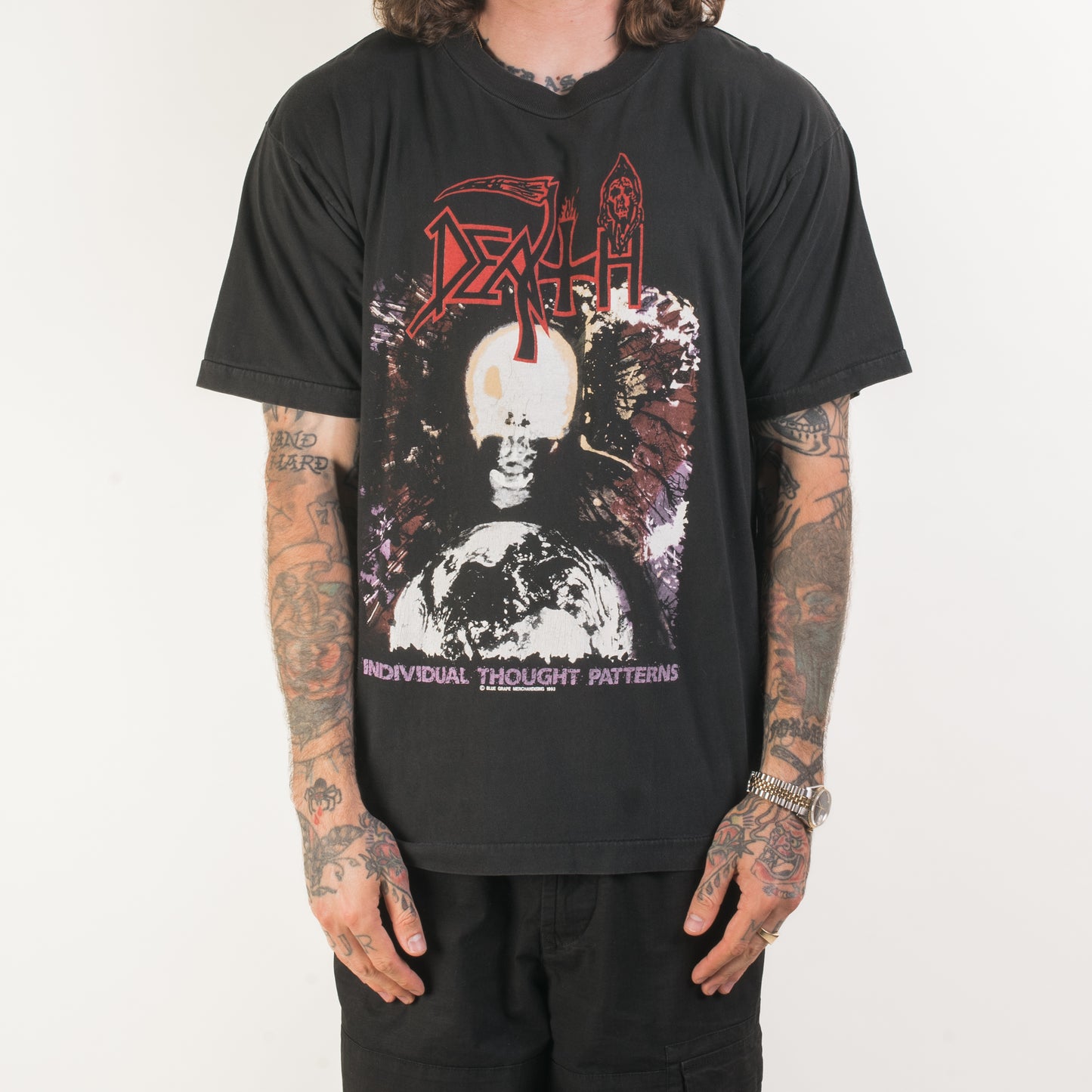 Vintage 1993 Death Individual Thought Patterns T-Shirt