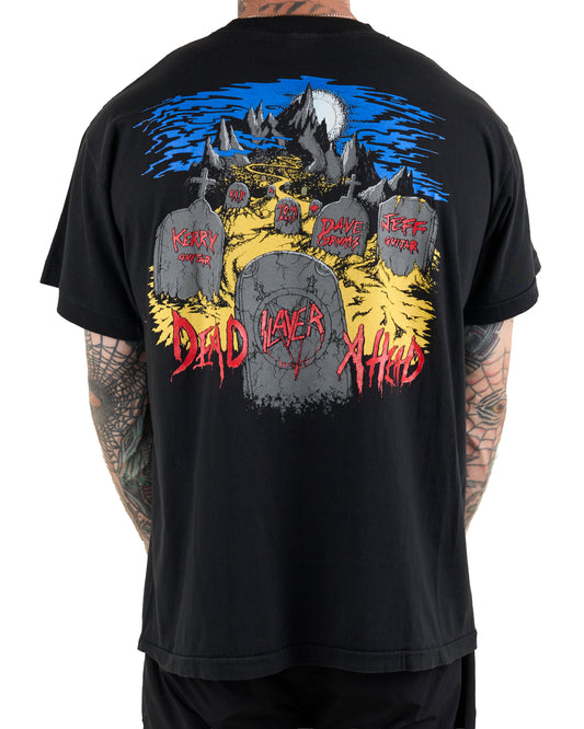 Vintage 1991 Slayer Live Undead T-Shirt