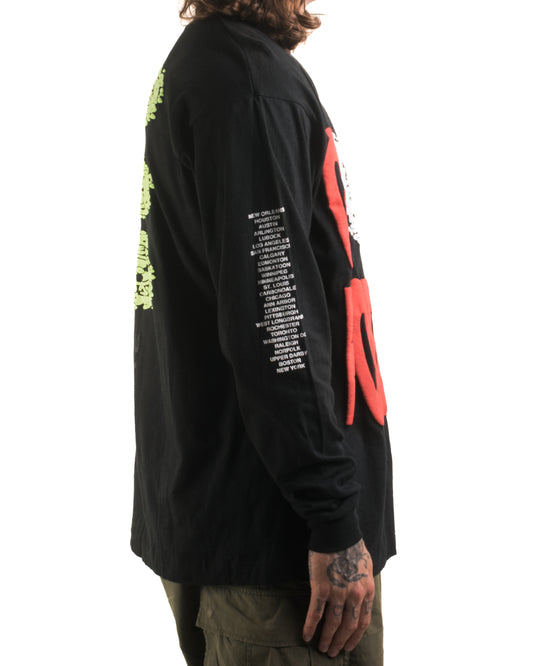 Vintage 90’s Ned’s Atomic Dustbin God Fodder Tour Longsleeve