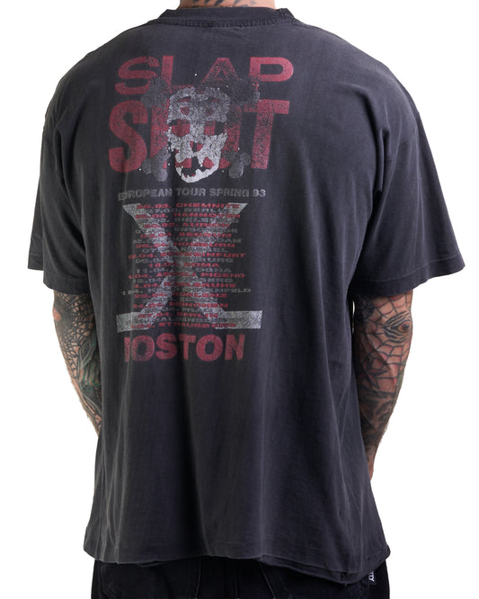 Vintage 1993 Slapshot Euro Tour T-Shirt