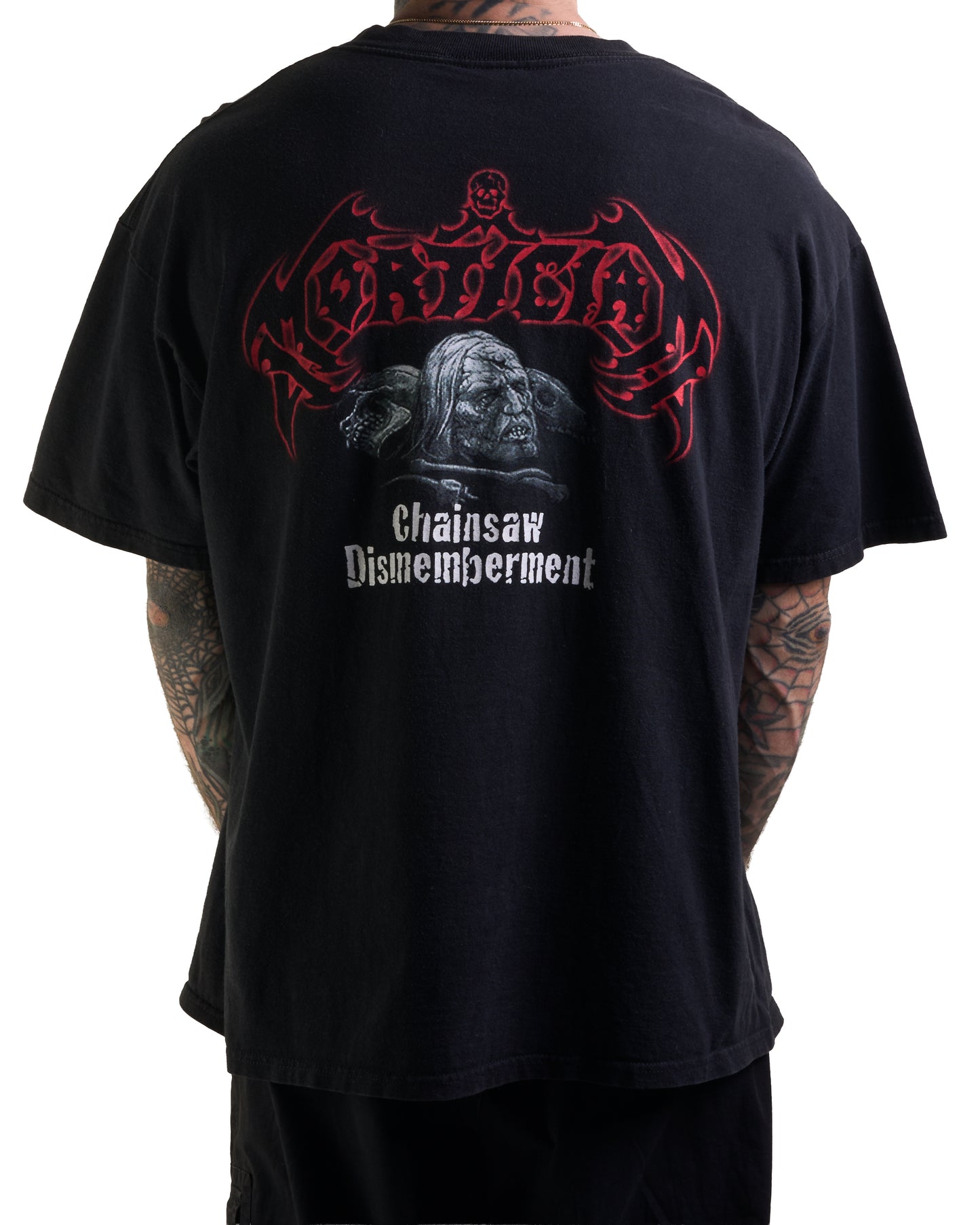 Vintage 90’s Mortician Chainsaw Dismemberment T-Shirt