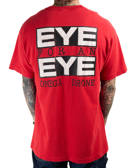 Vintage 90’s Eye For An Eye Omega Drone T-Shirt