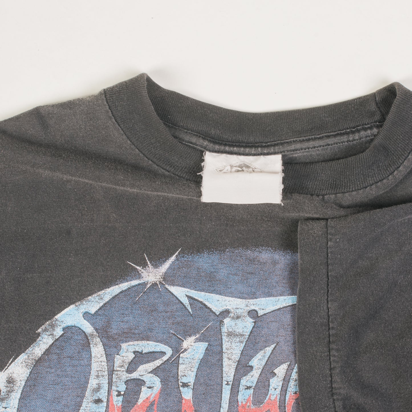 Vintage 1990 Obituary Slowly We Rot T-Shirt