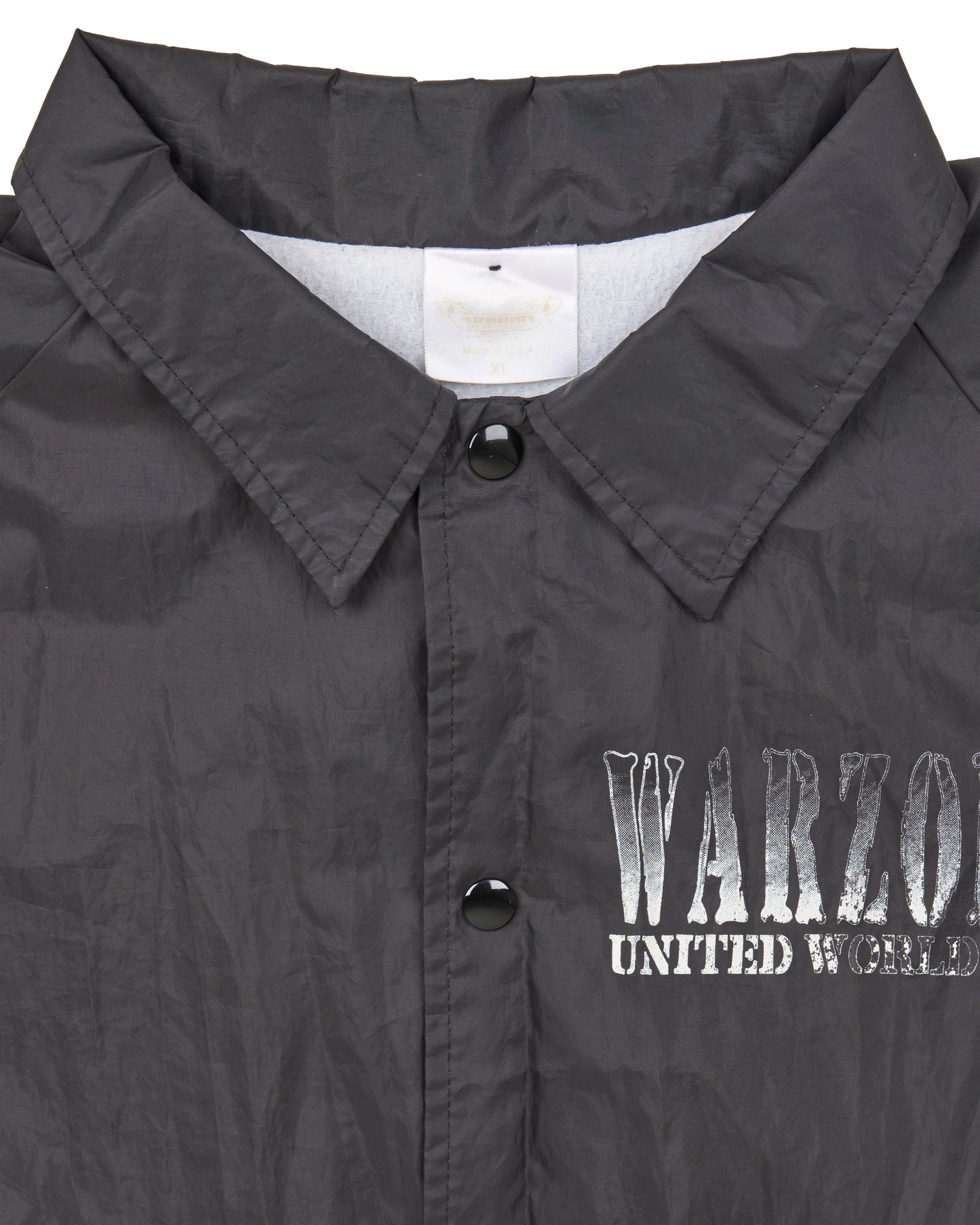 Vintage 90’s Warzone Fight For Justice Windbreaker