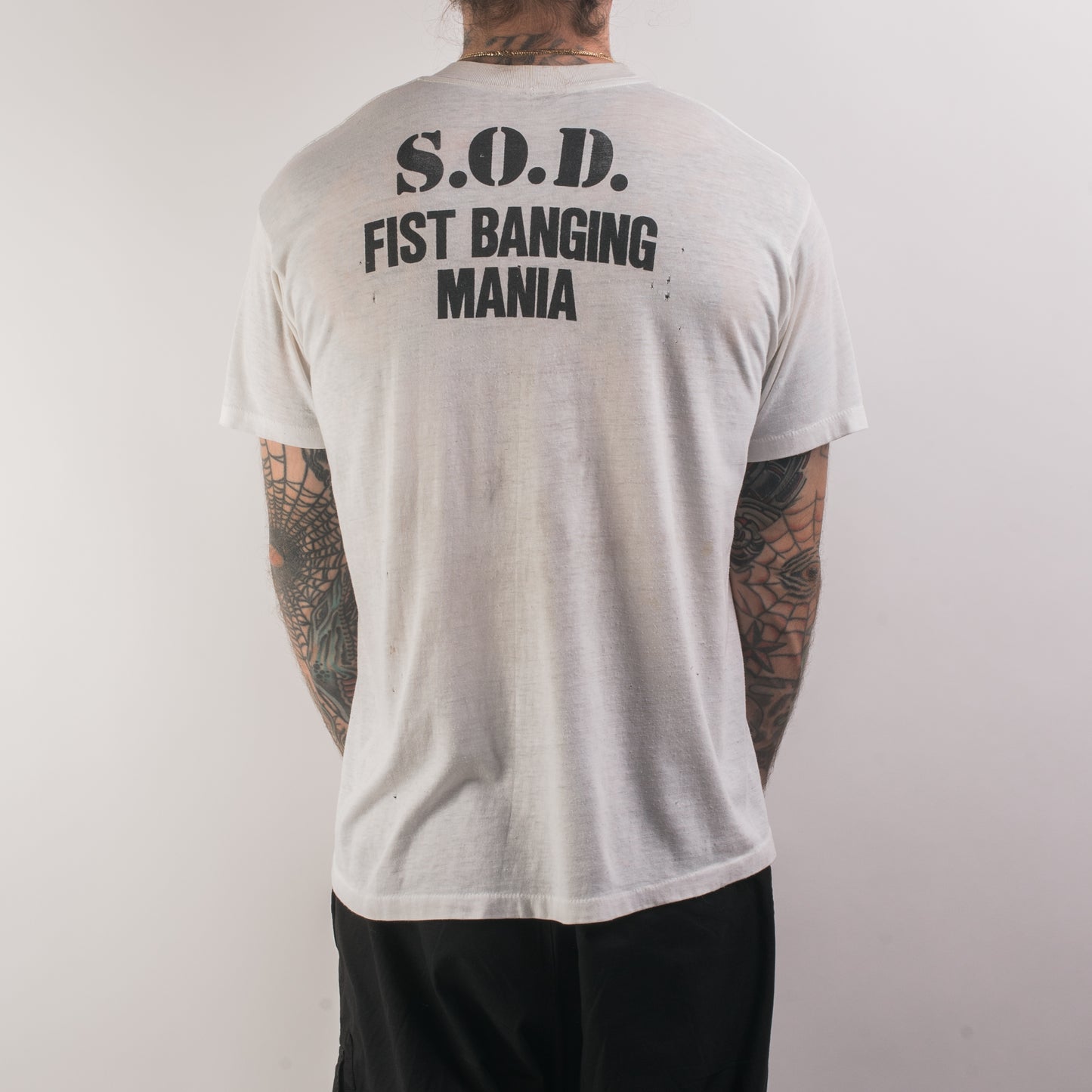 Vintage 80’s SOD Fist Banging Mania T-Shirt