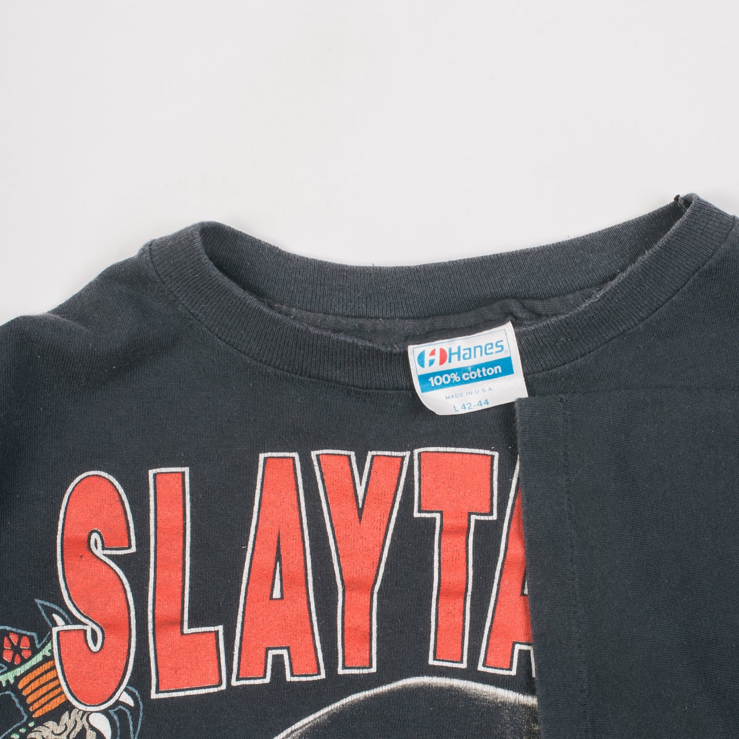 Vintage 1989 Slayer Slaytanic Wehrmacht Tour T-Shirt