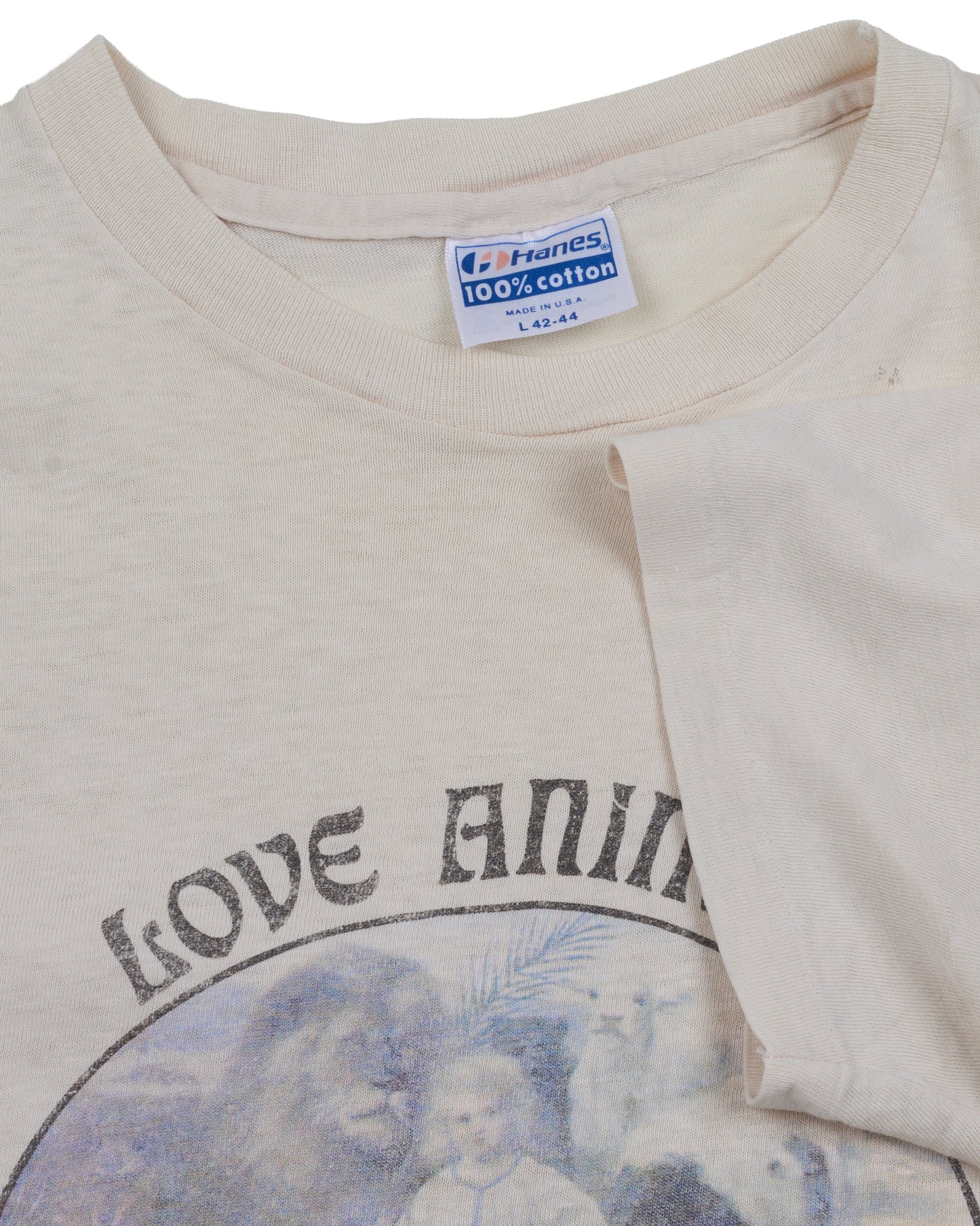 Vintage 80’s Love Animals Don’t Eat Them T-Shirt