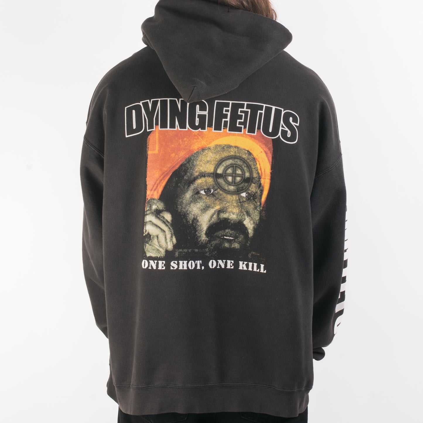 Vintage Dying Fetus Stop At Nothing Hoodie