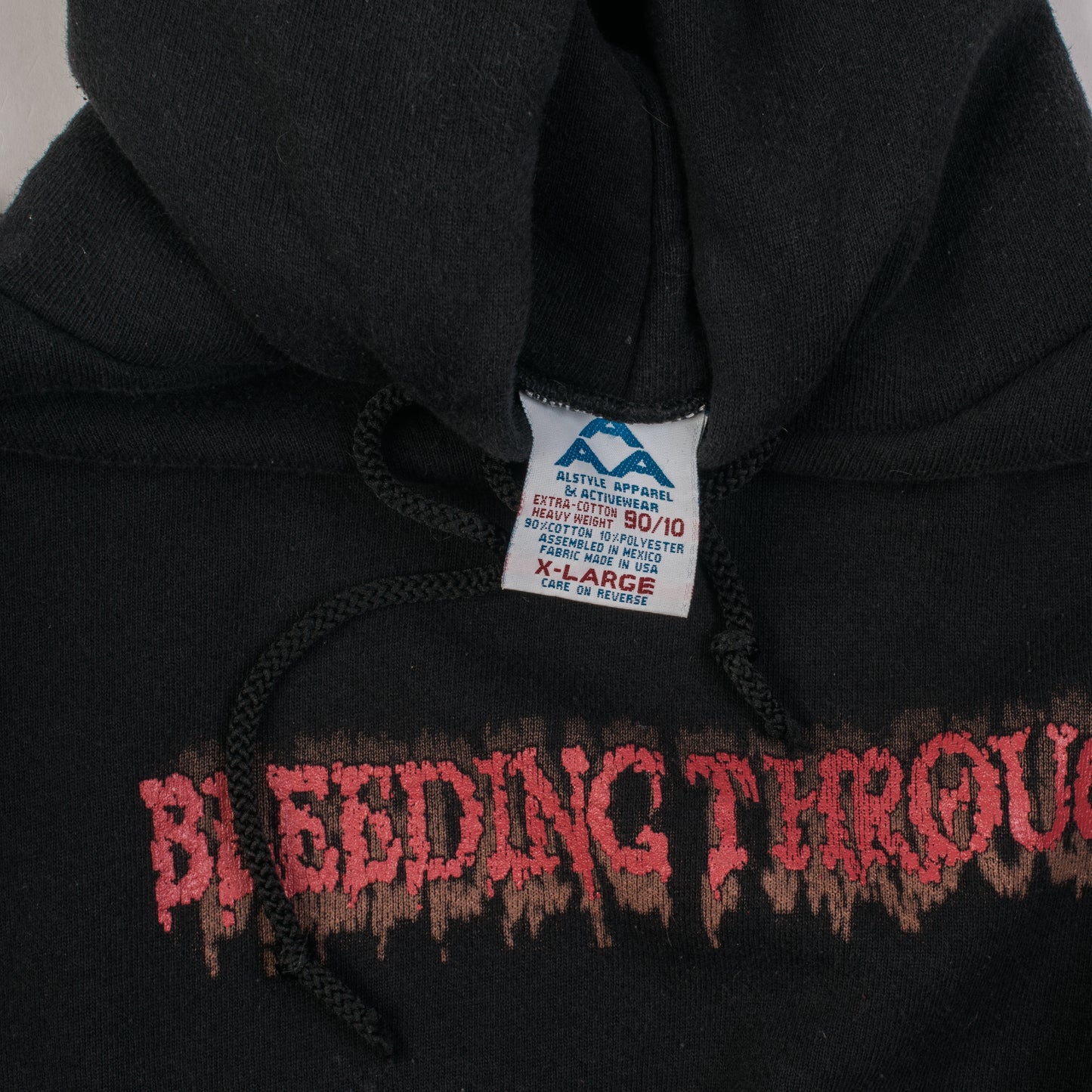 Vintage Bleeding Through Dust To Ashes Hoodie