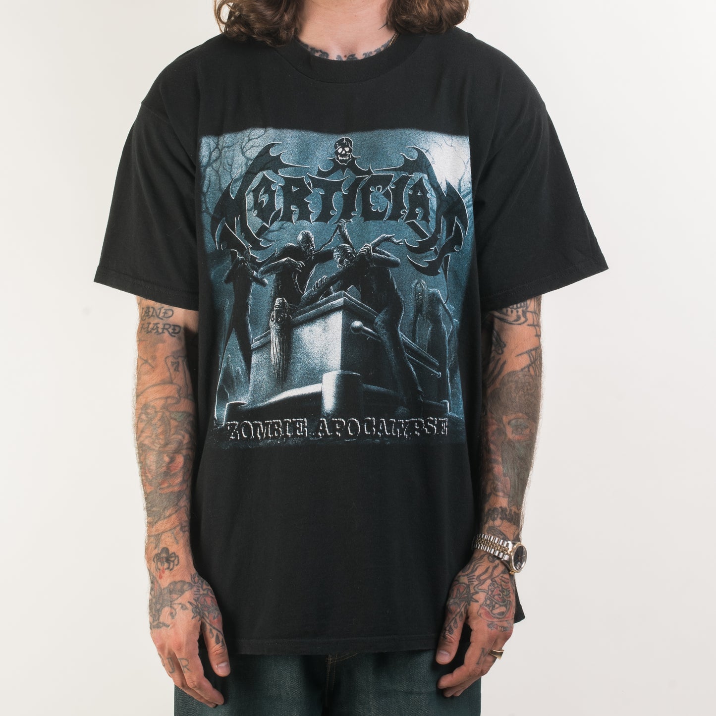 Vinegar 90’s Mortician Zombie Apocalypse T-Shirt