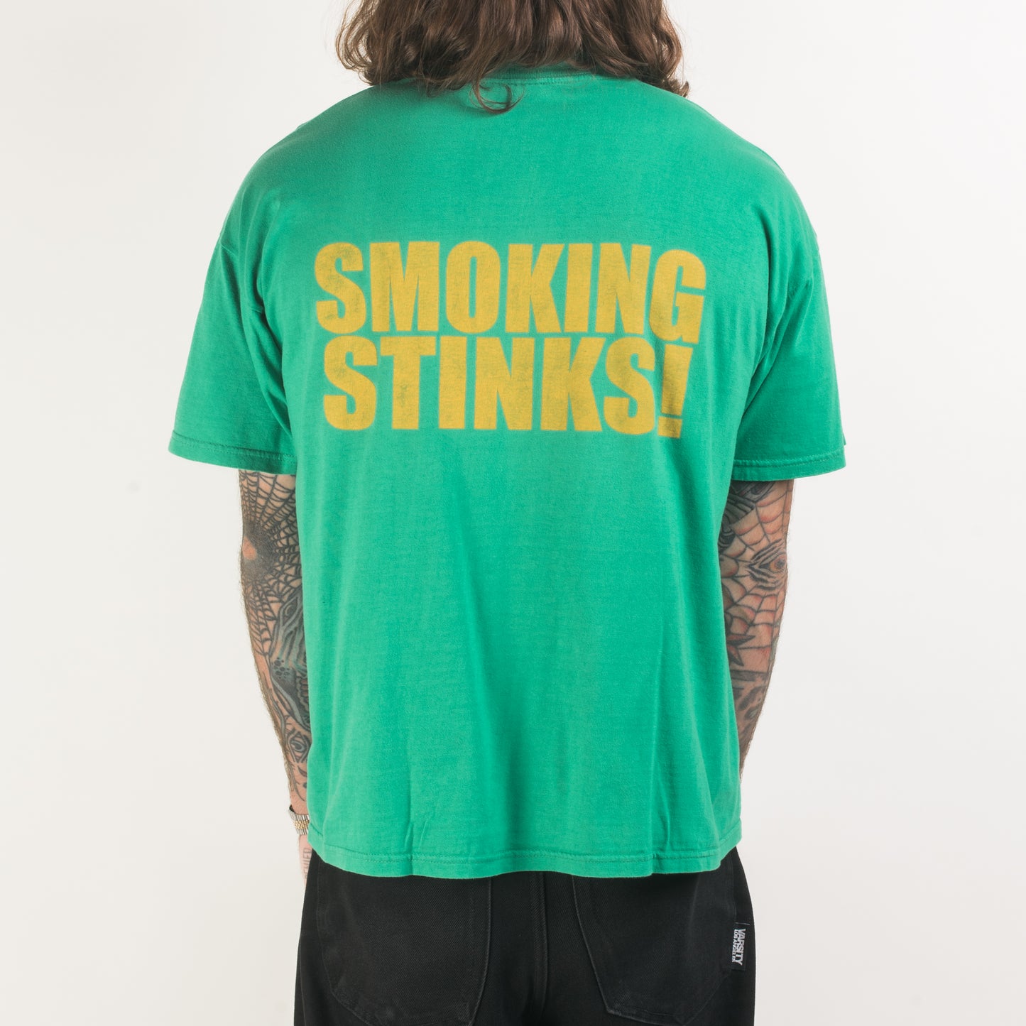 Vintage 90’s Positive Peer Pressure Smoking Stinks T-Shir