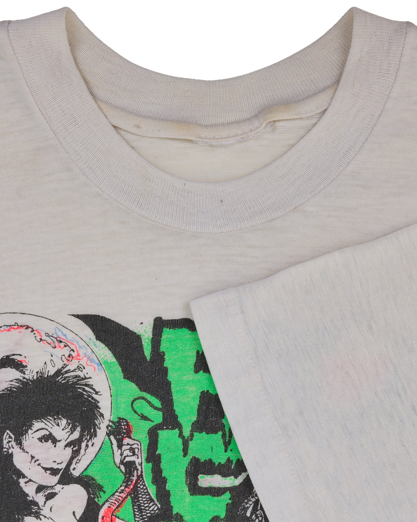 Vintage 80’s The Accused Panic In The Casket Tour T-Shirt