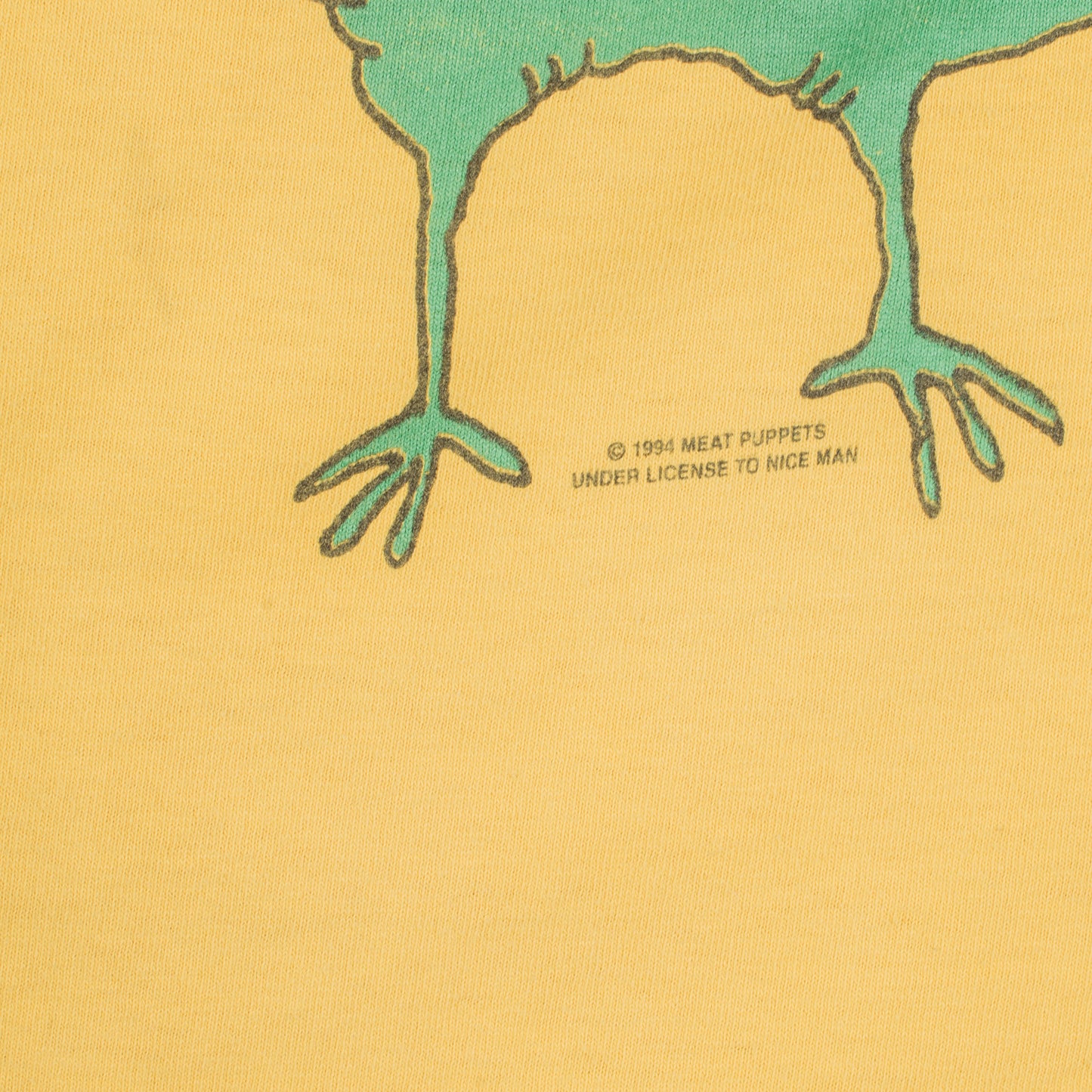 Vintage 1994 Meatpuppets To High To Die T-Shirt