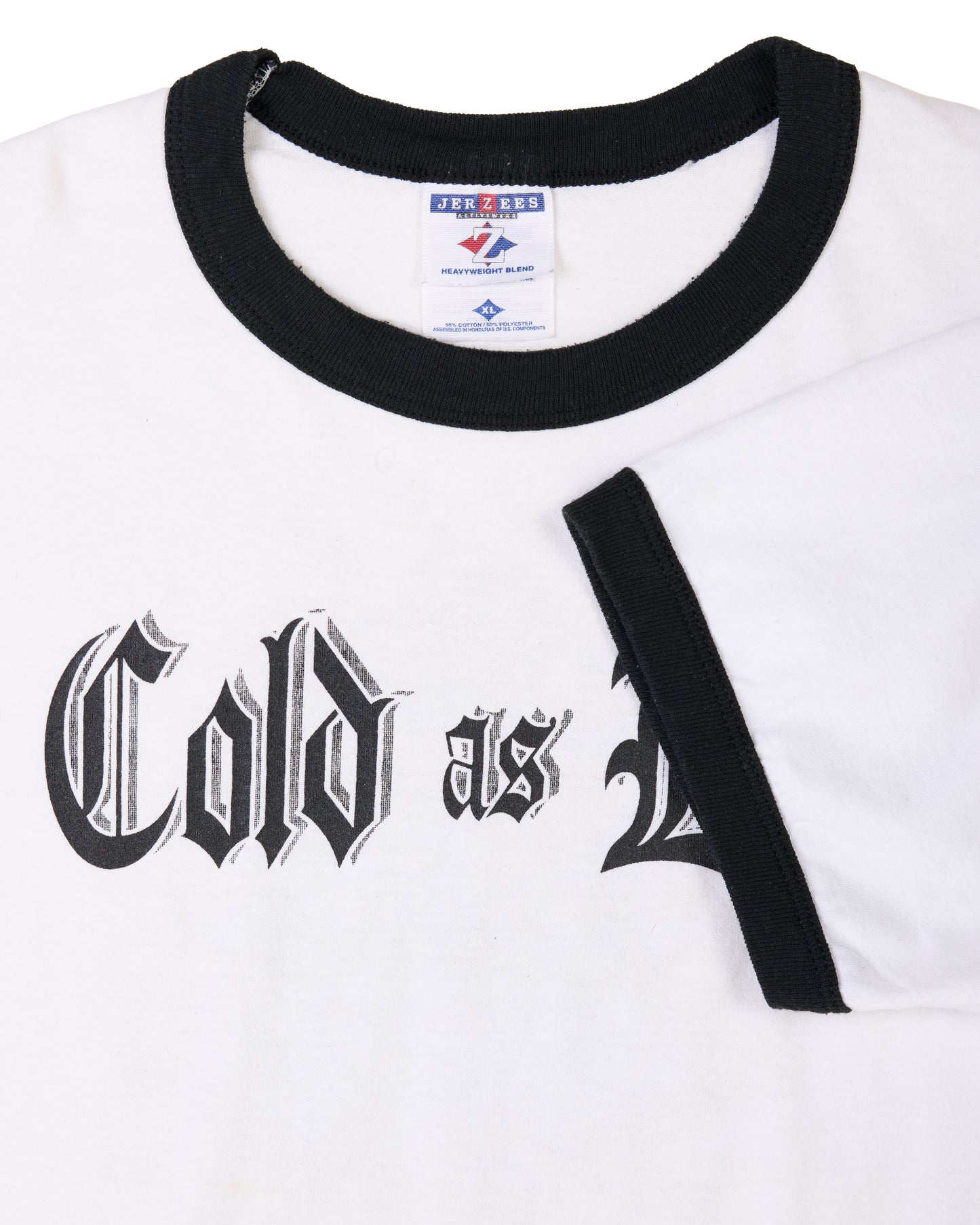 Vintage 90’s Cold As Life Ringer T-Shirt