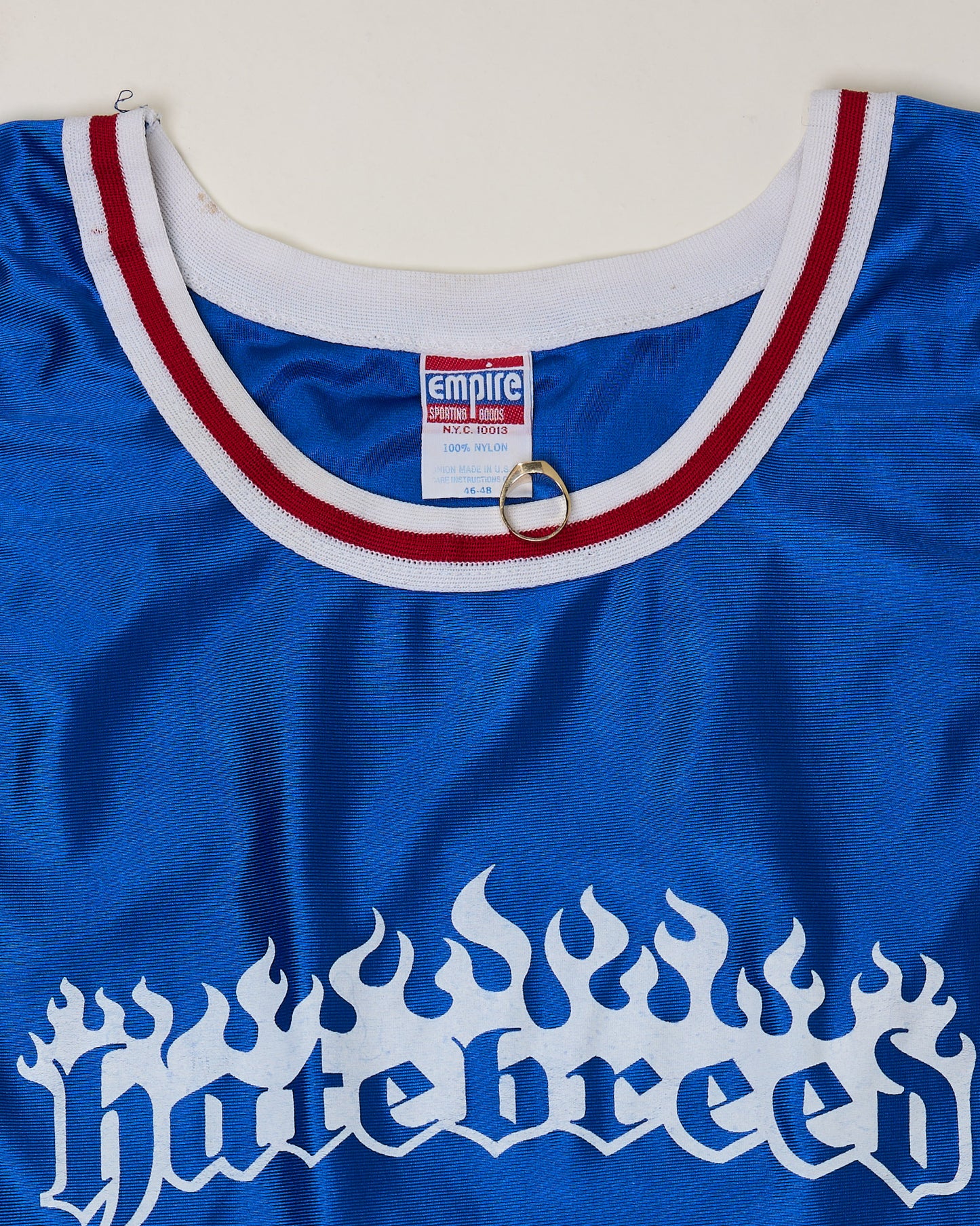 Vintage 1999 Hatebreed Basketball Jersey