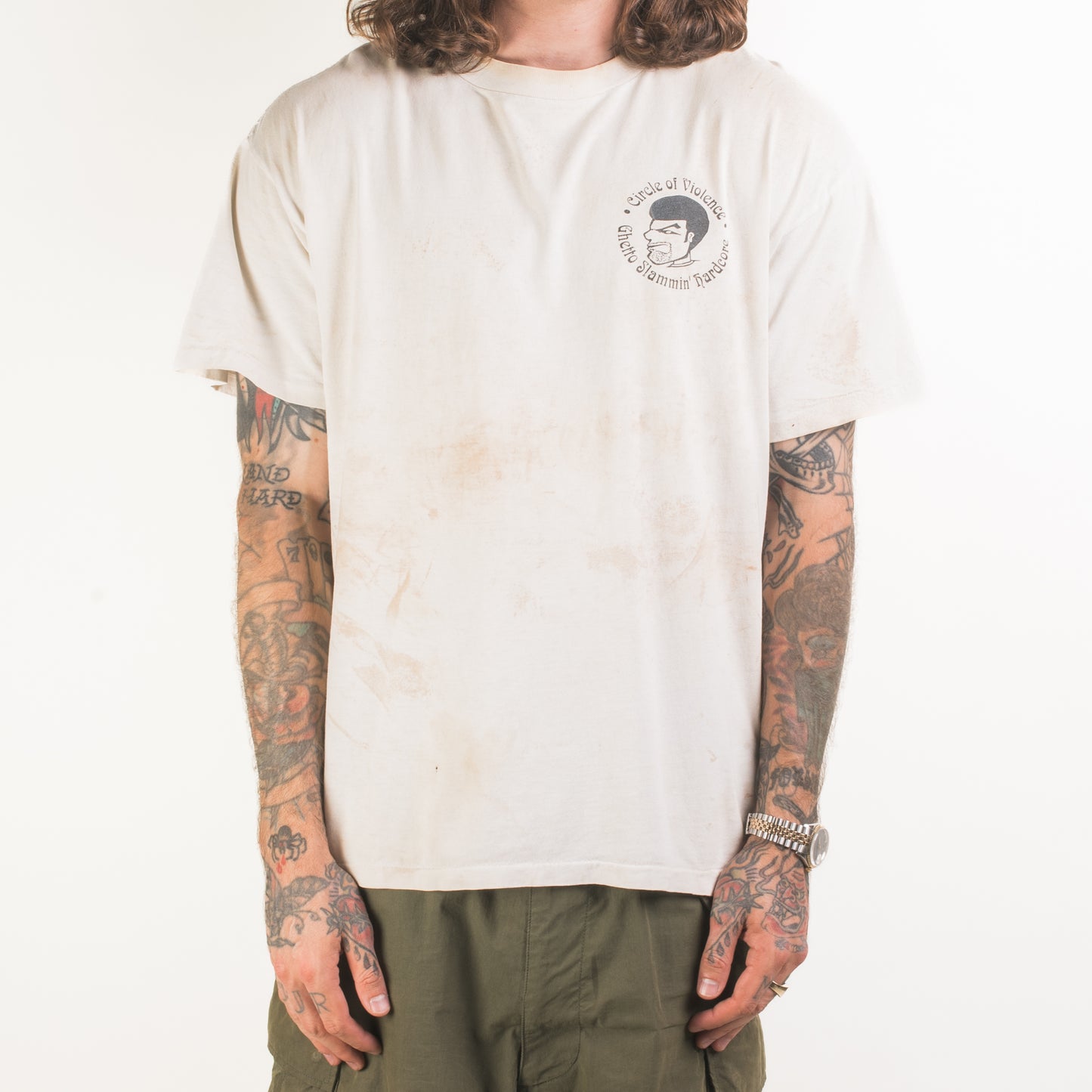 Vintage 90’s Circle Of Violence Driven By Hate T-Shirt