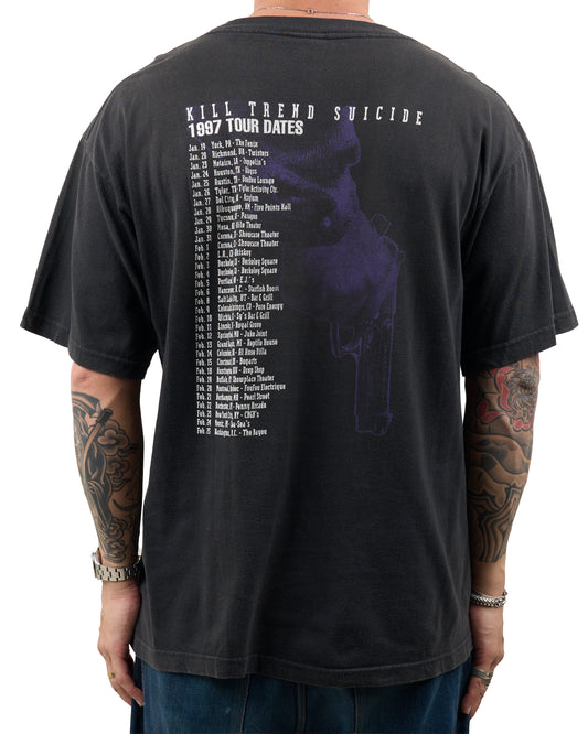 Vintage 1997 Brutal Truth Kill Trend Suicide Tour T-Shirt