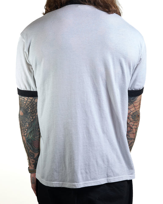 Vintage The Kiss Of Death Ringer T-Shirt