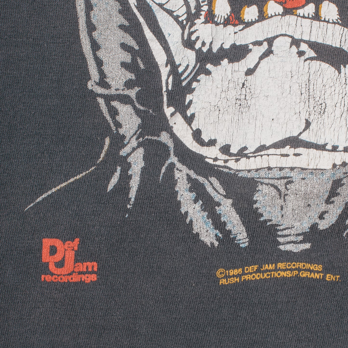 Vintage 1986 Slayer Reign In Blood Tour T-Shirt