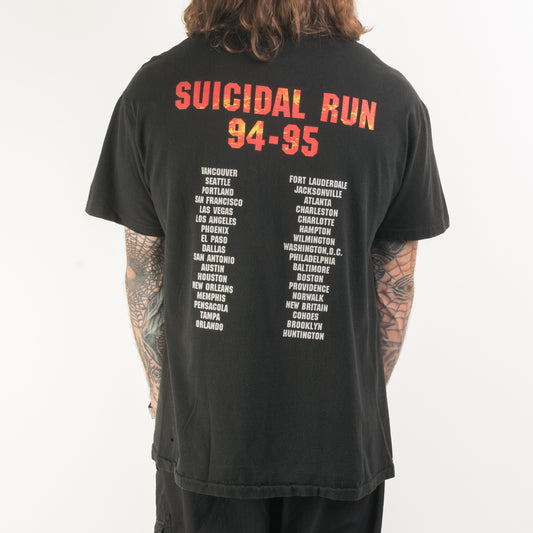 Vintage 1994 Biohazard Suicidal Run T-Shirt