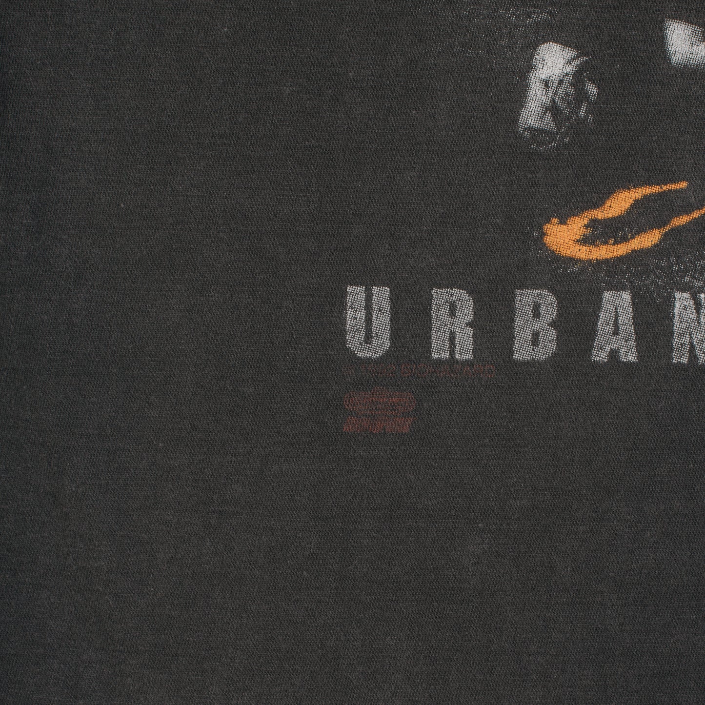 Vintage 1993 Biohazard Urban Chaos T-Shirt
