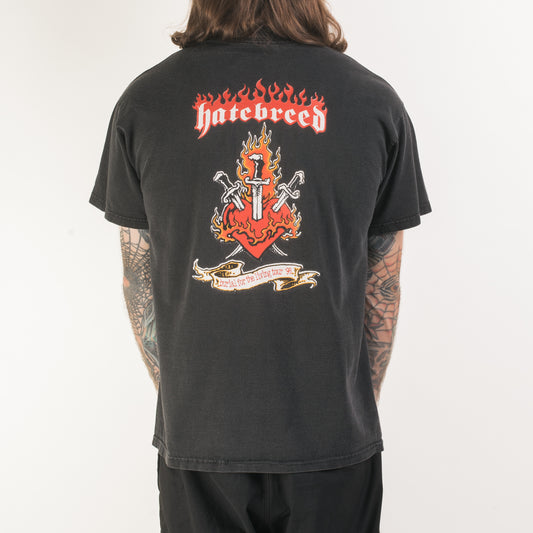 Vintage 1998 Hatebreed Burial For The Living T-Shirt