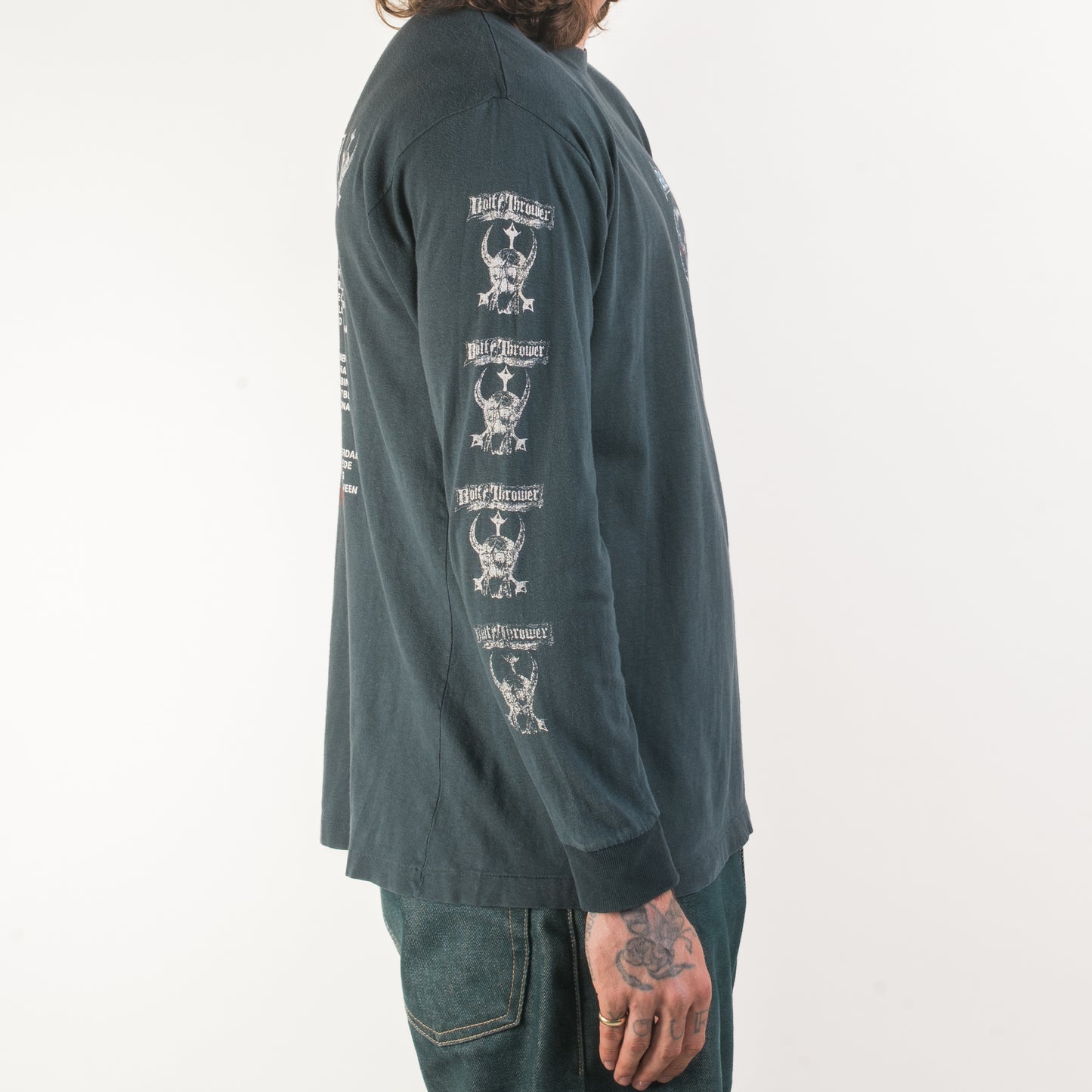Vintage 1993 Bolt Thrower Tour Longsleeve