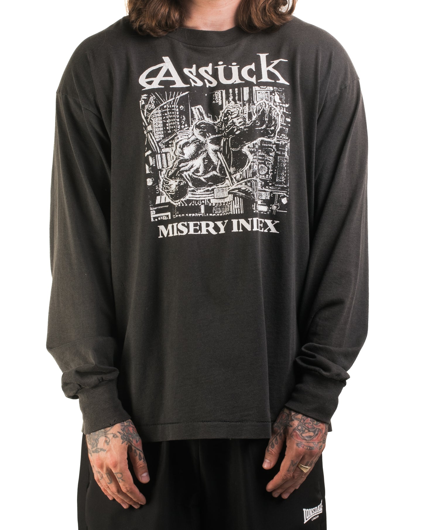 Vintage 90’s Assuck Misery Index Longsleeve
