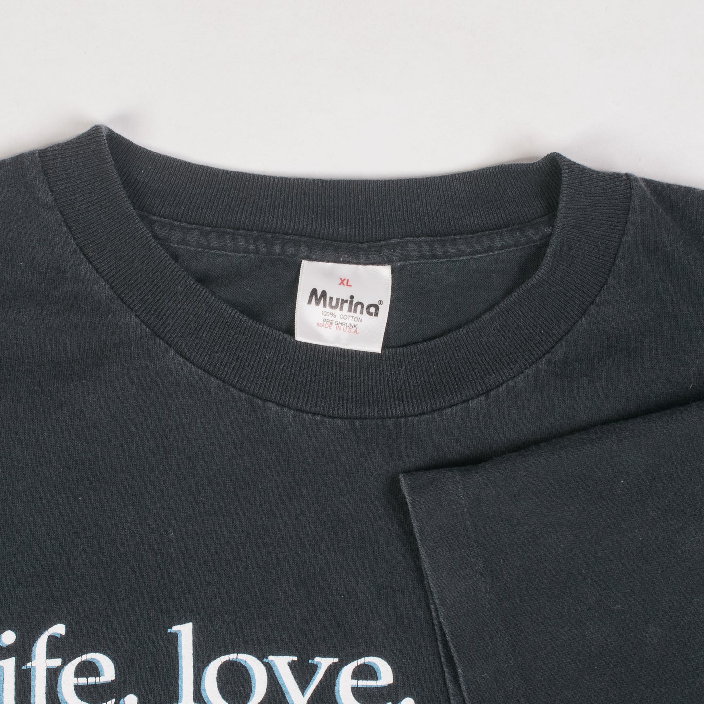 Vintage 90’s Unbroken Life Love Regret T-Shirt