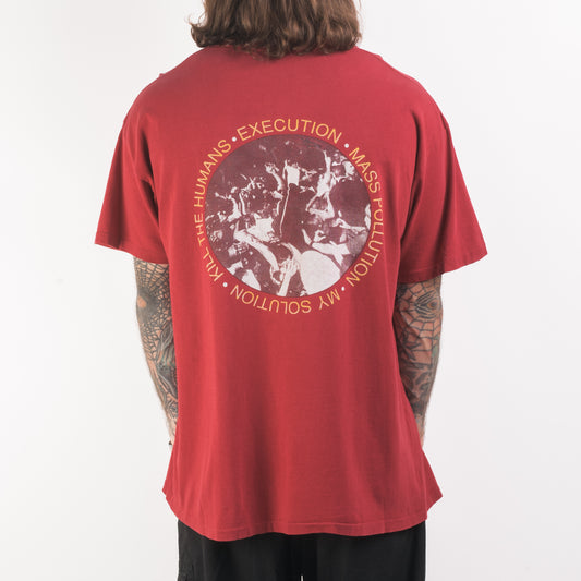 Vintage 1996 Vision Of Disorder Zone Zero T-Shirt