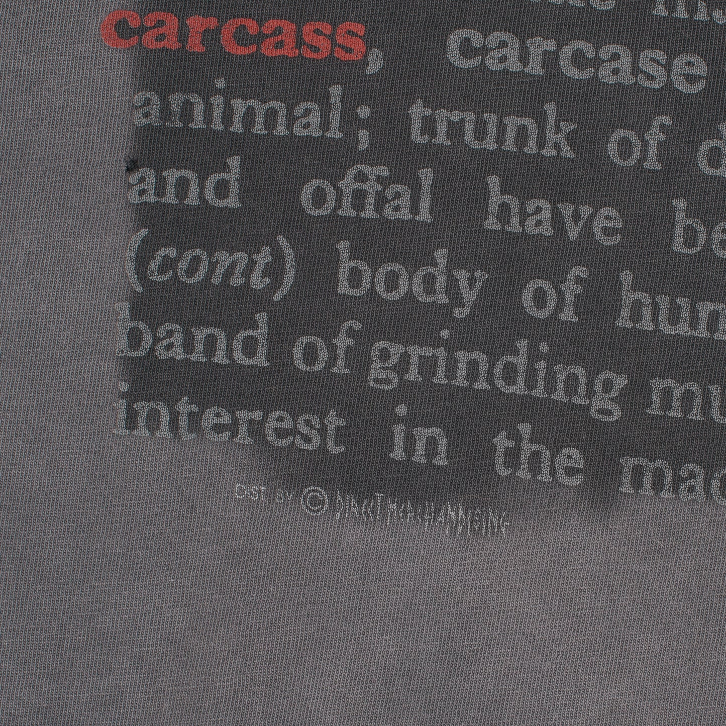 Vintage 90’s Carcass T-Shirt