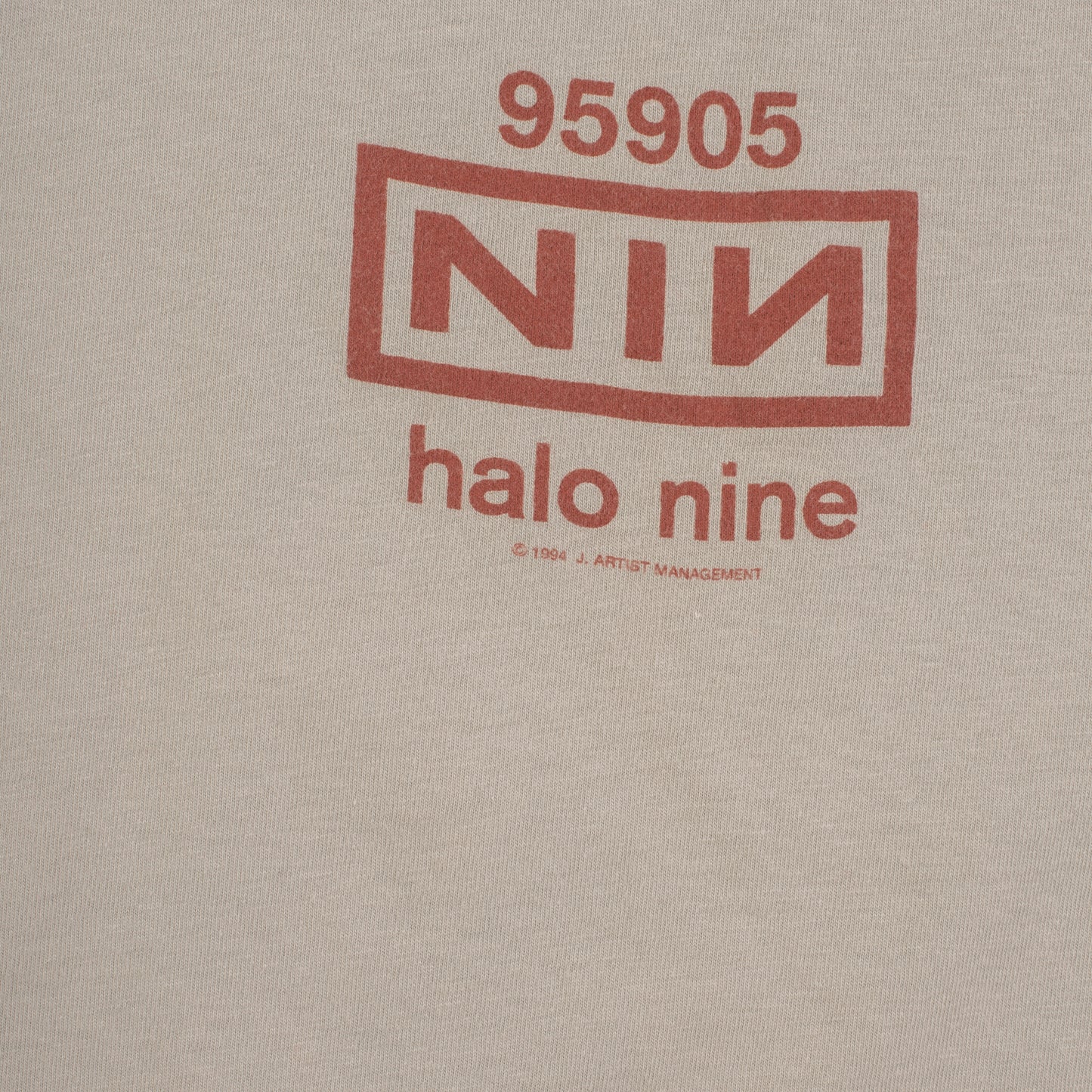 Vintage 1994 Nine Inch Nails Closer To God T-Shirt
