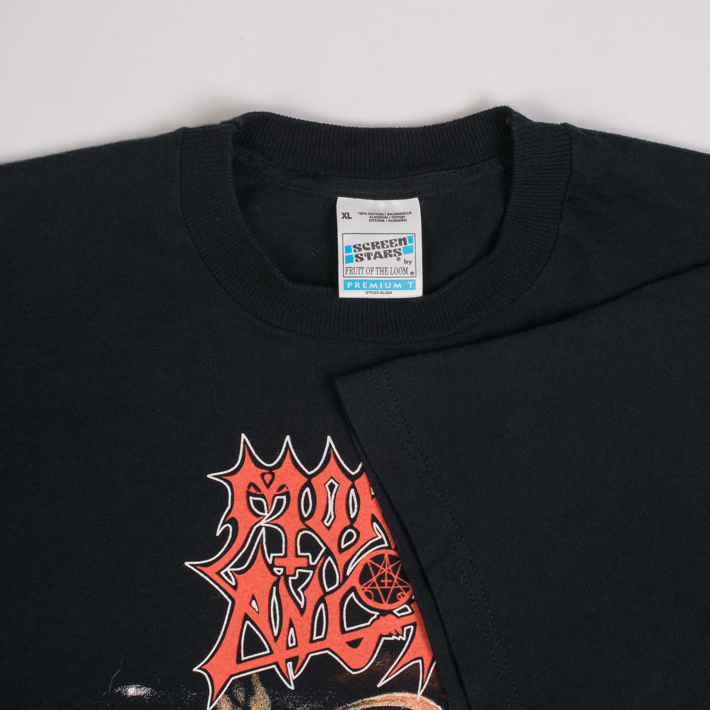 Vintage 1998 Morbid Angel Formulas Fatal To The Flesh Tour T-Shirt
