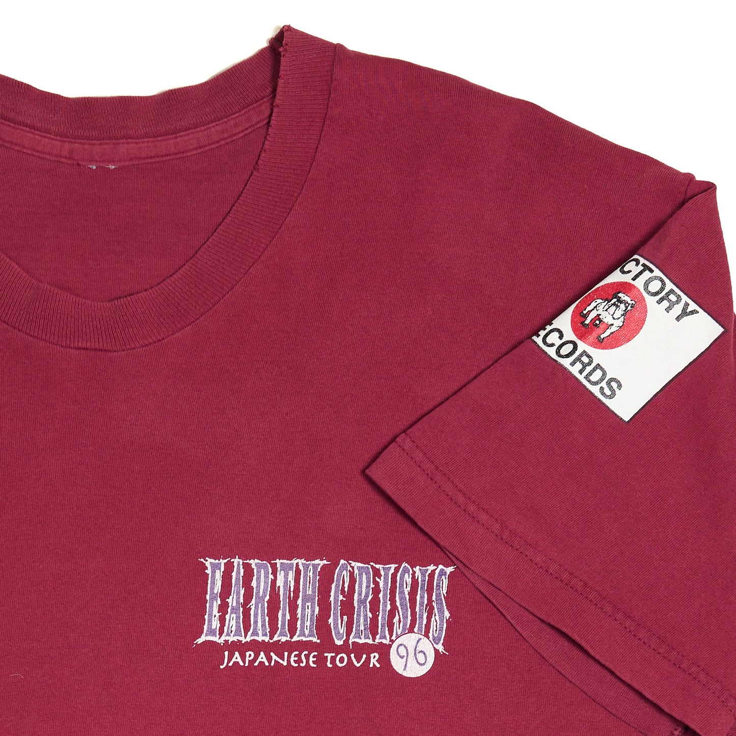 Vintage 1996 Earth Crisis Japan Tour T-Shirt