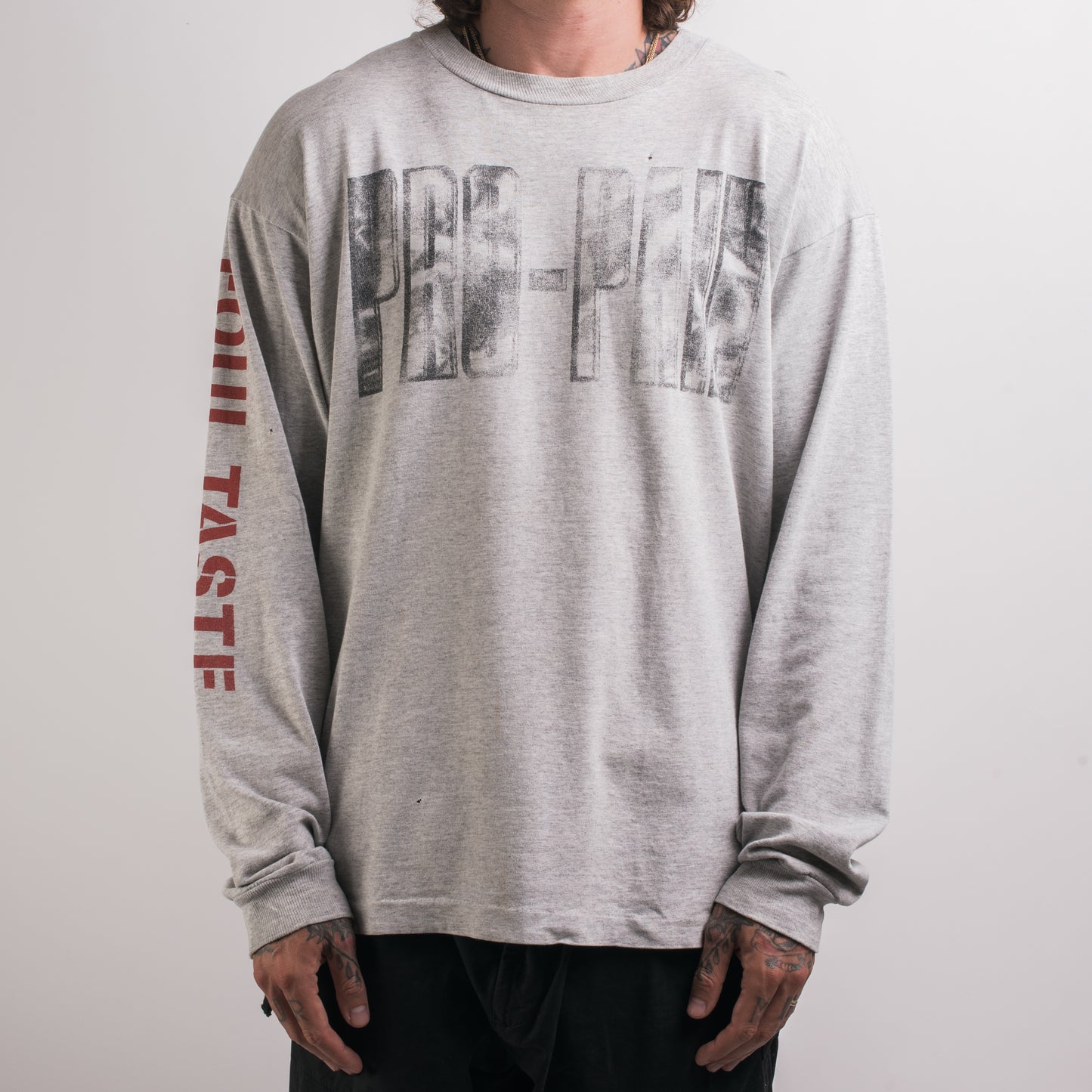 Vintage 90’s Pro-Pain Foul Taste Of Freedom Longsleeve