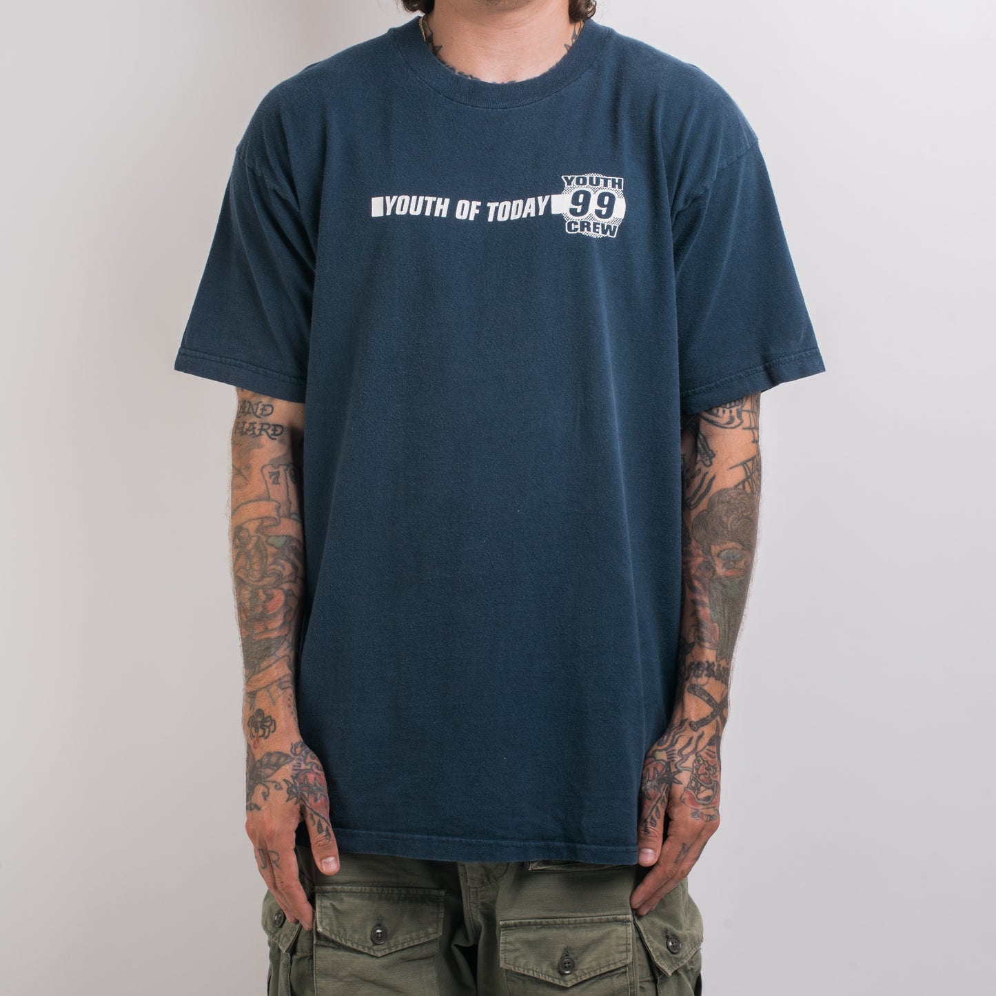 Vintage 1999 Youth Of Today Youth Crew T-Shirt