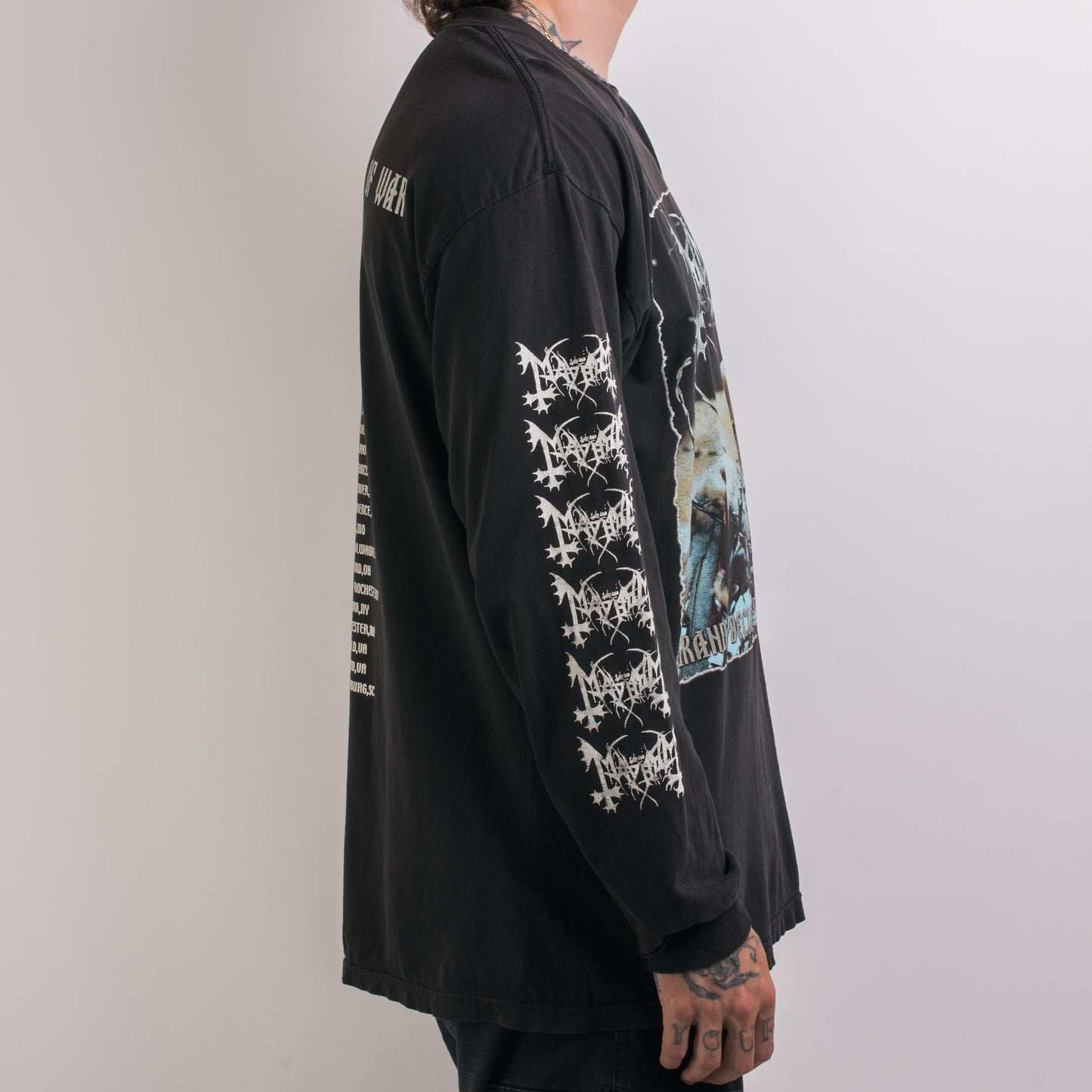 Vintage 2000 Mayhem Grand Declaration Of War Tour Longsleeve
