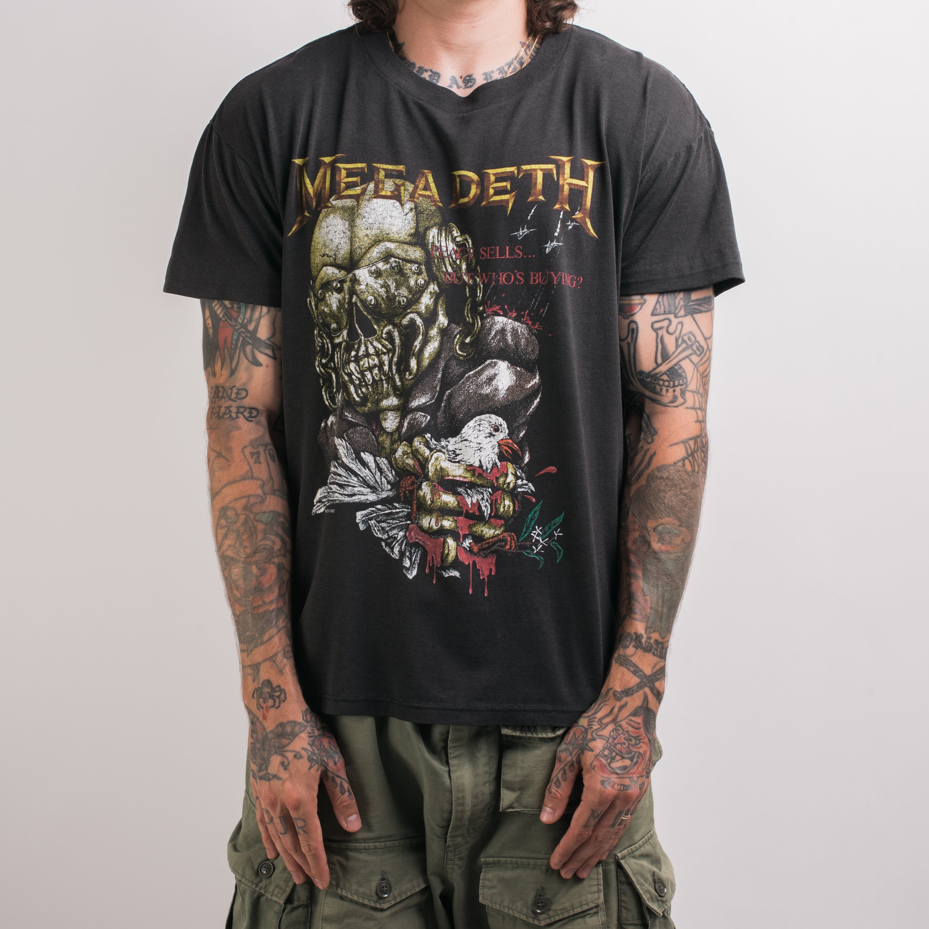 Megadeth peace sells shirt 2025