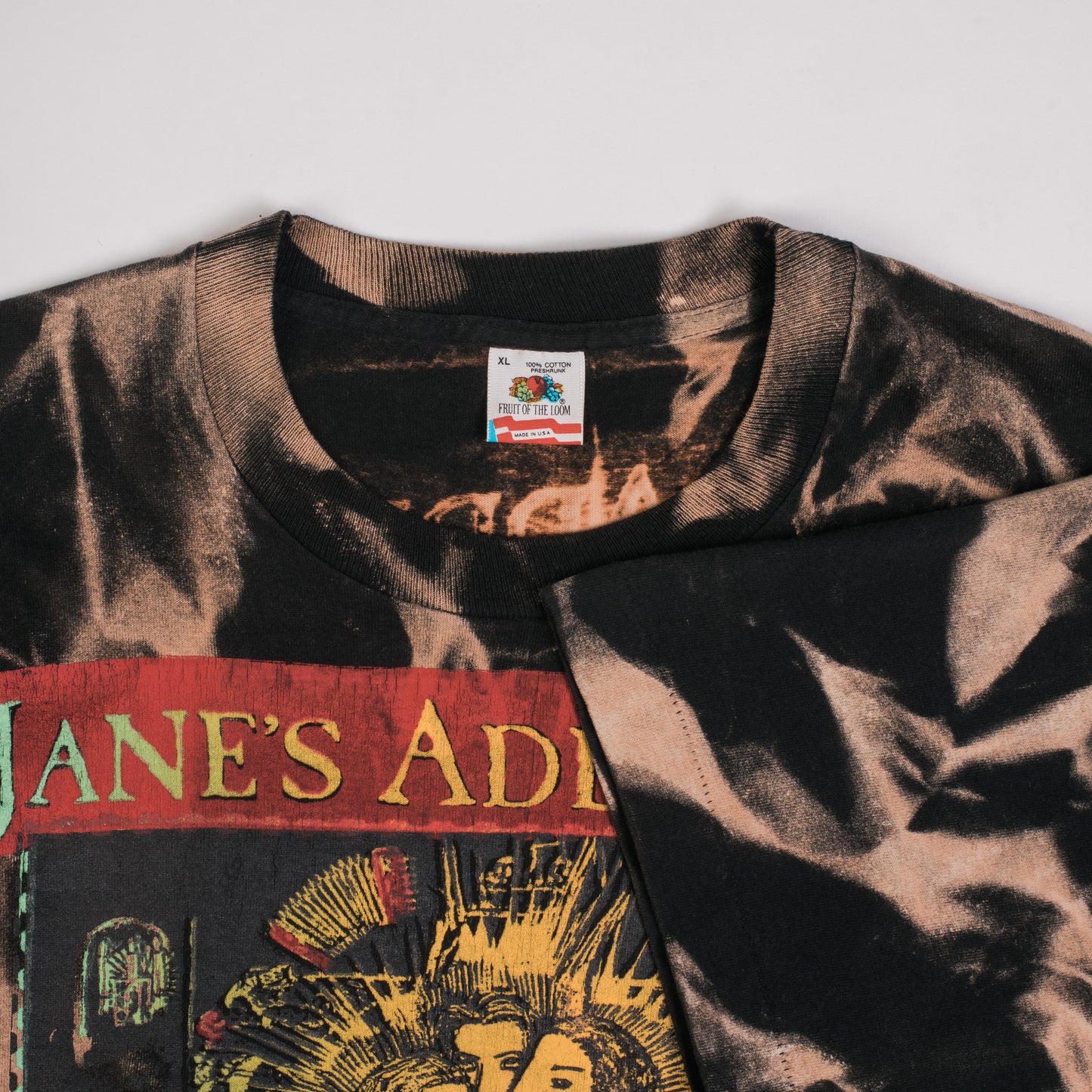 Vintage 90’s Janes Addiction Ritual De Lo Habitual Bleach Dye T-Shirt